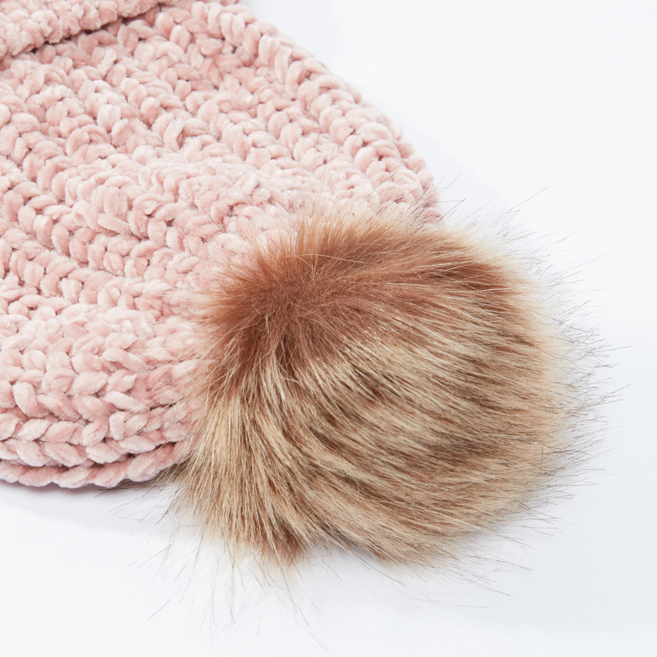 Textured Beanie Cap with Pom-Pom Detail-women-clothingaccessories-capsandhats-image-3