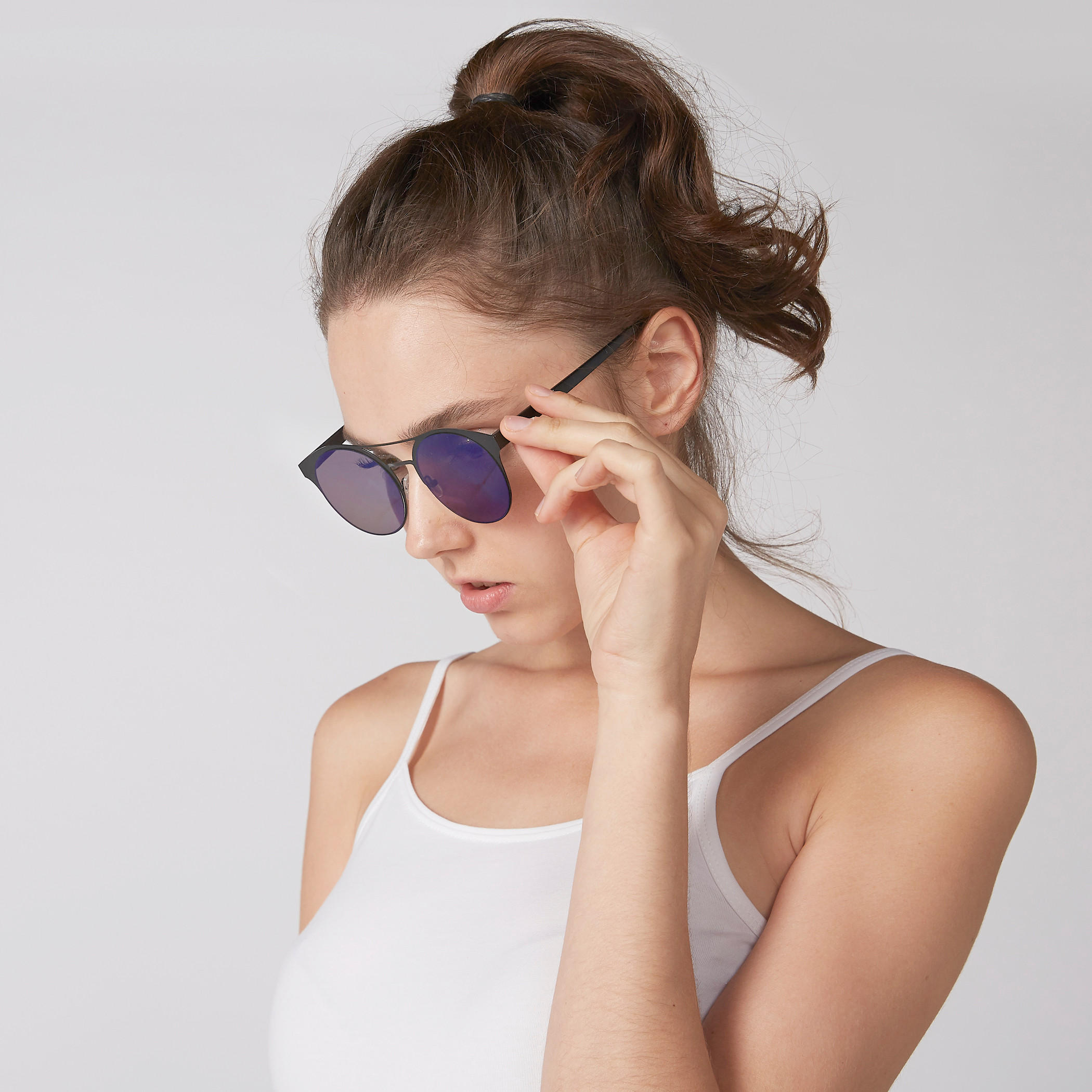 نظارة شمسية مستديرة-women-sunglasses-image-2