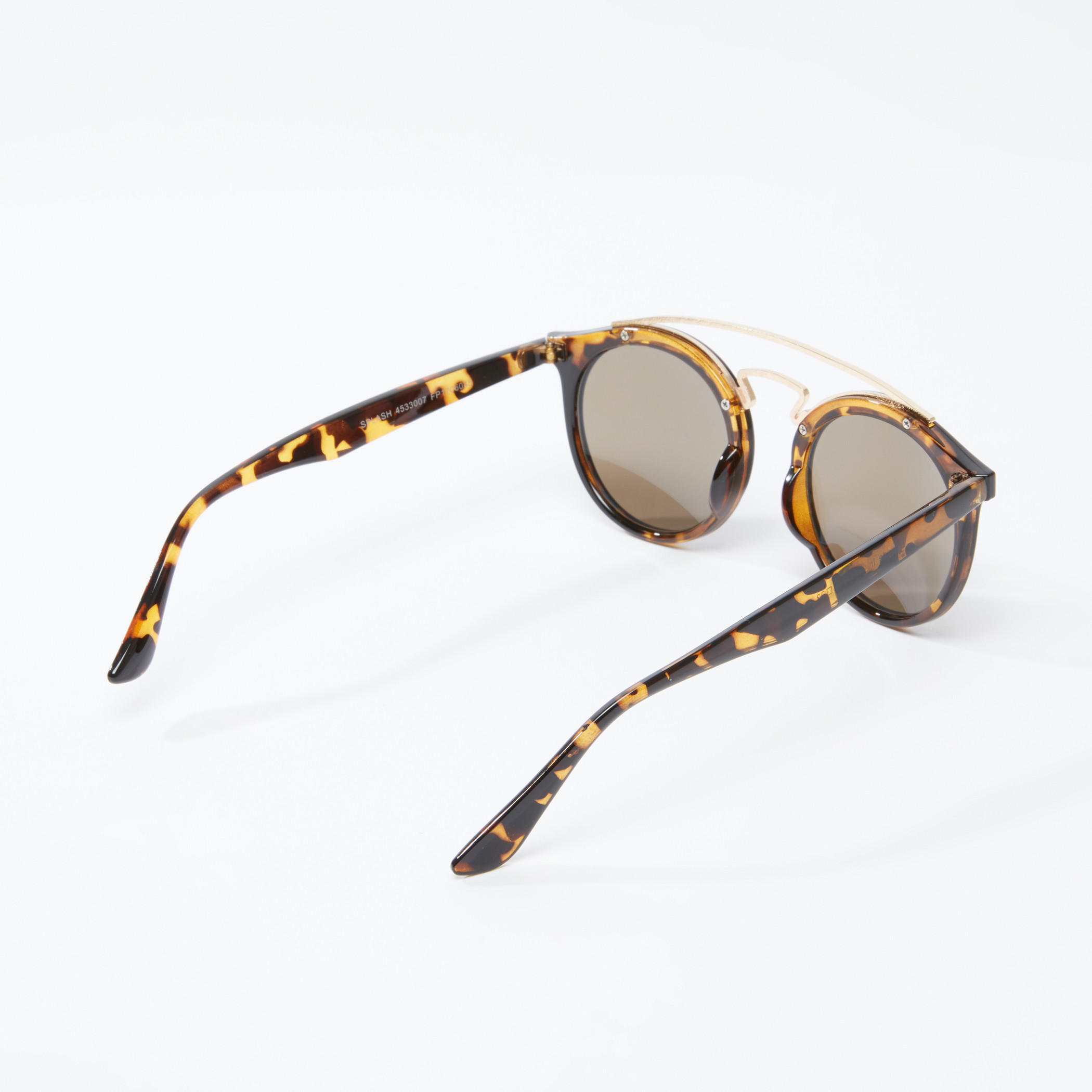 نظّارة شمسية مستديرة بإطار كامل وطبعات حيوانات-women-sunglasses-image-5