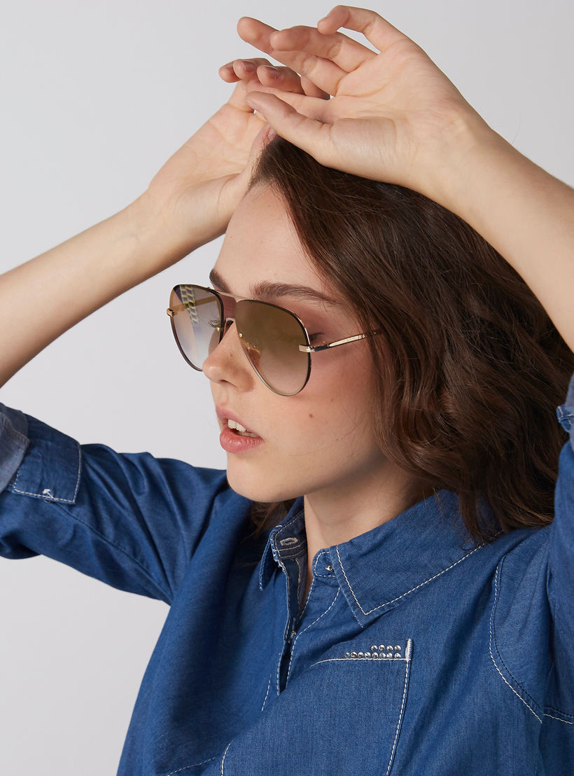 نظّارة شمسية أفايتور بإطار كامل-women-sunglasses-image-4