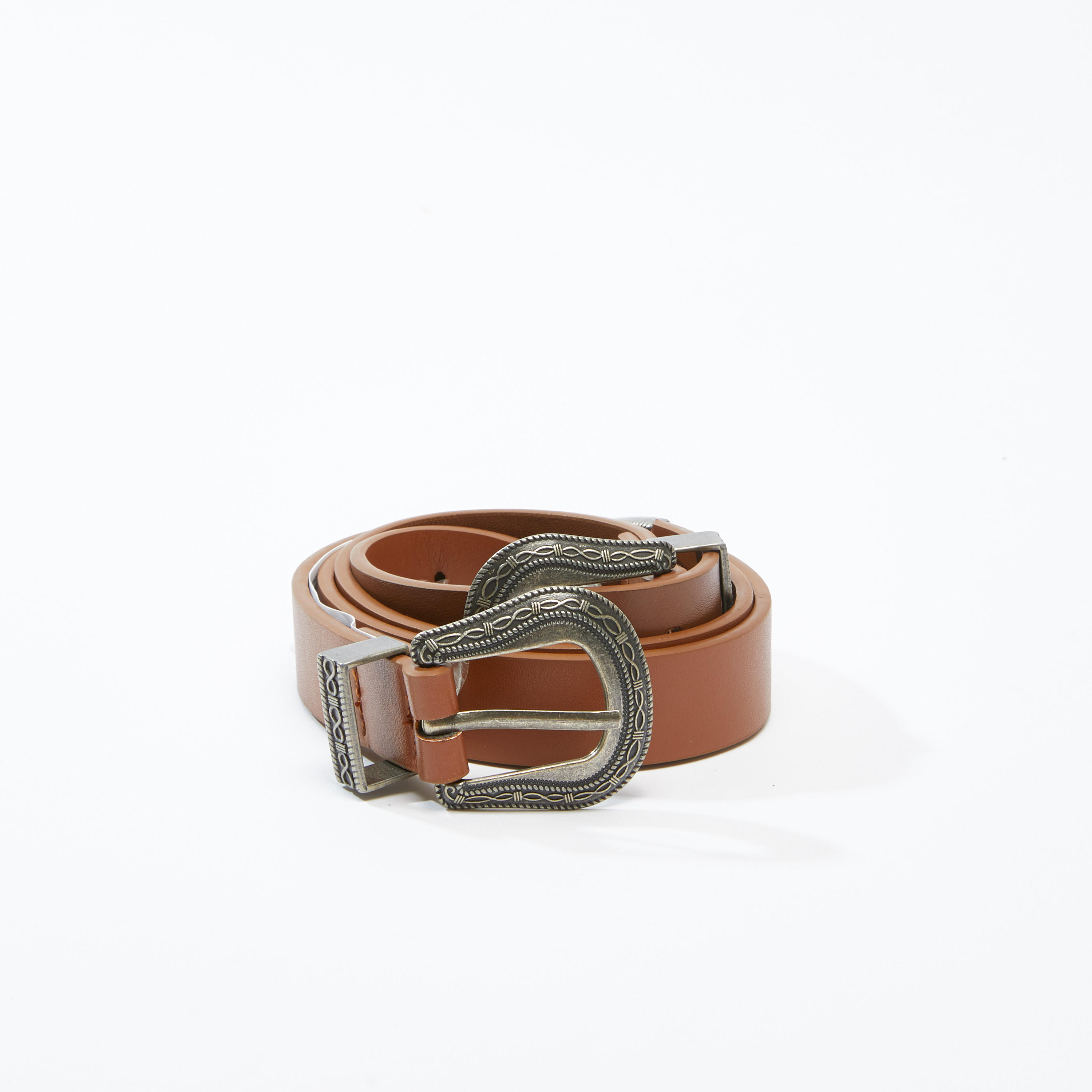 Dual Pin Buckle Waist Belt-women-clothingaccessories-belts-image-1