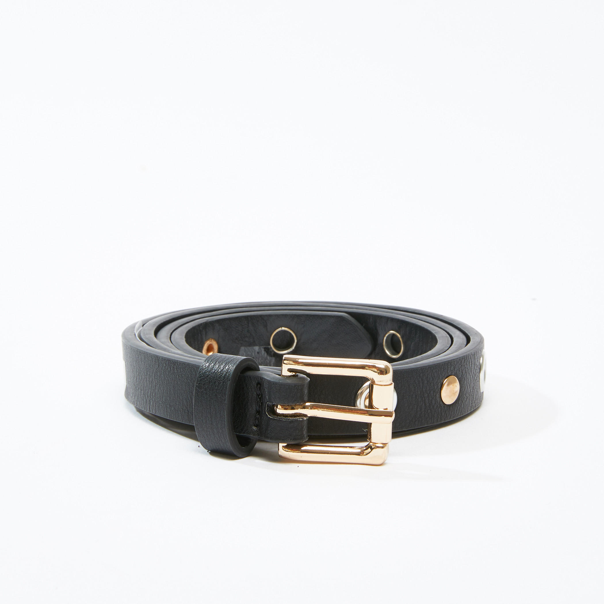 Metallic Detail Belt with Pin Buckle-women-clothingaccessories-belts-image-1