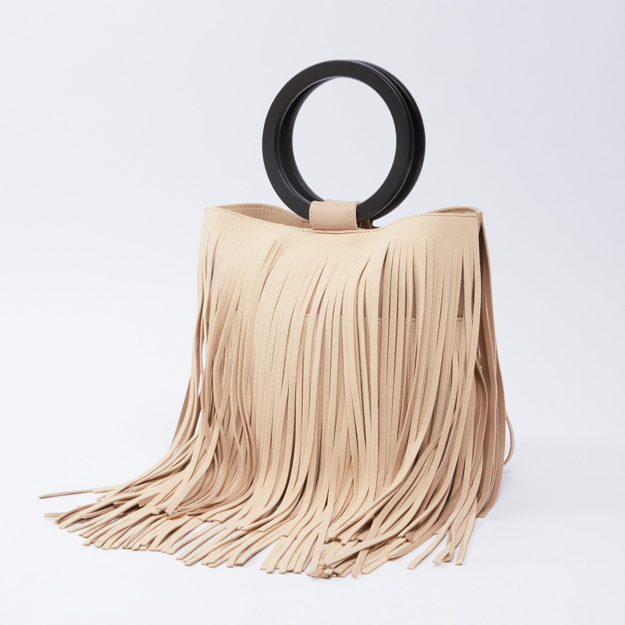 حقيبة يد بشراشيب ومقبض علوي-women-bagsandwallets-handbags-image-1