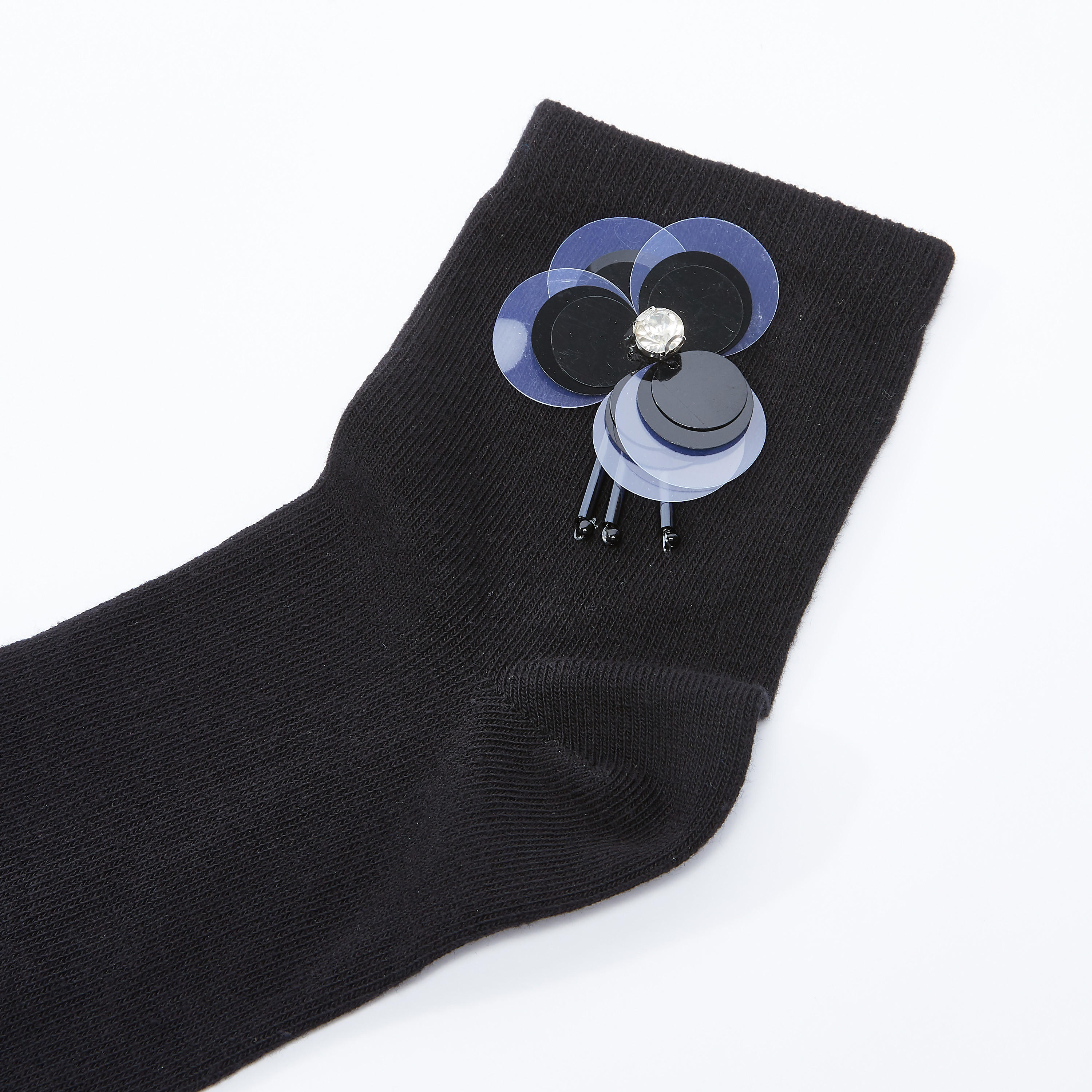 Embellished Ankle Length Socks-women-socksandstockings-image-2