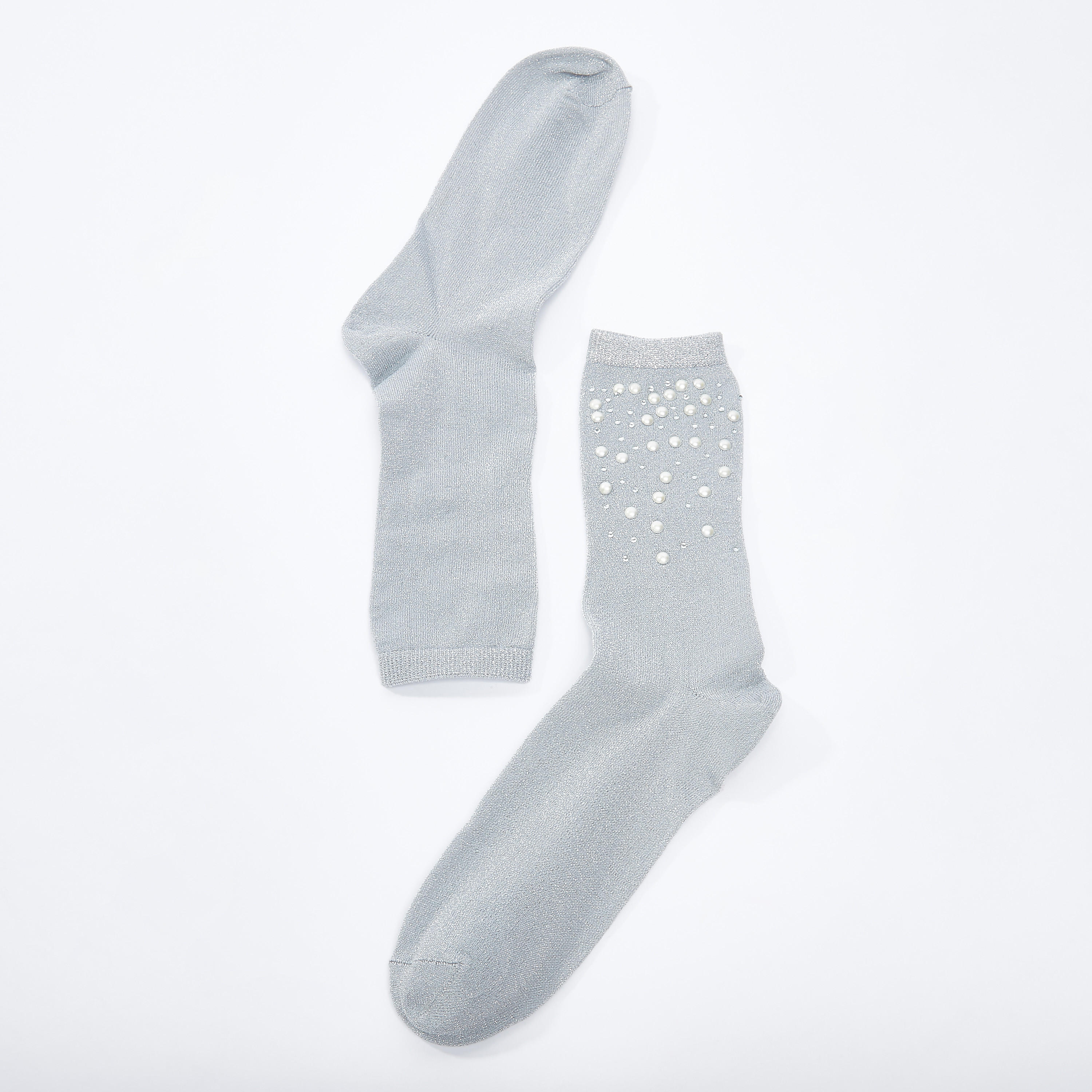 Embellished Crew Length Socks-women-socksandstockings-image-3