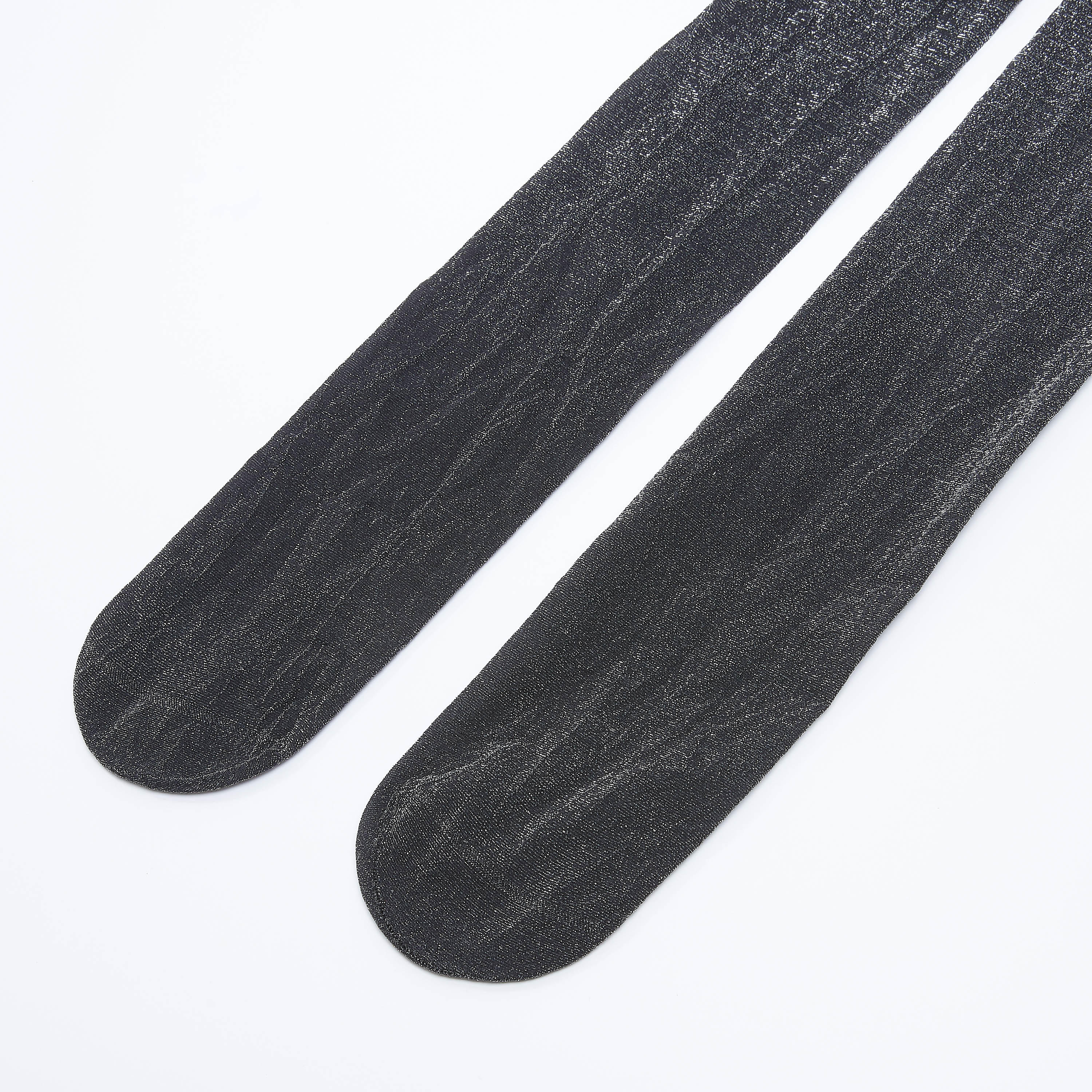 Textured Closed Feet Stockings-women-socksandstockings-image-2