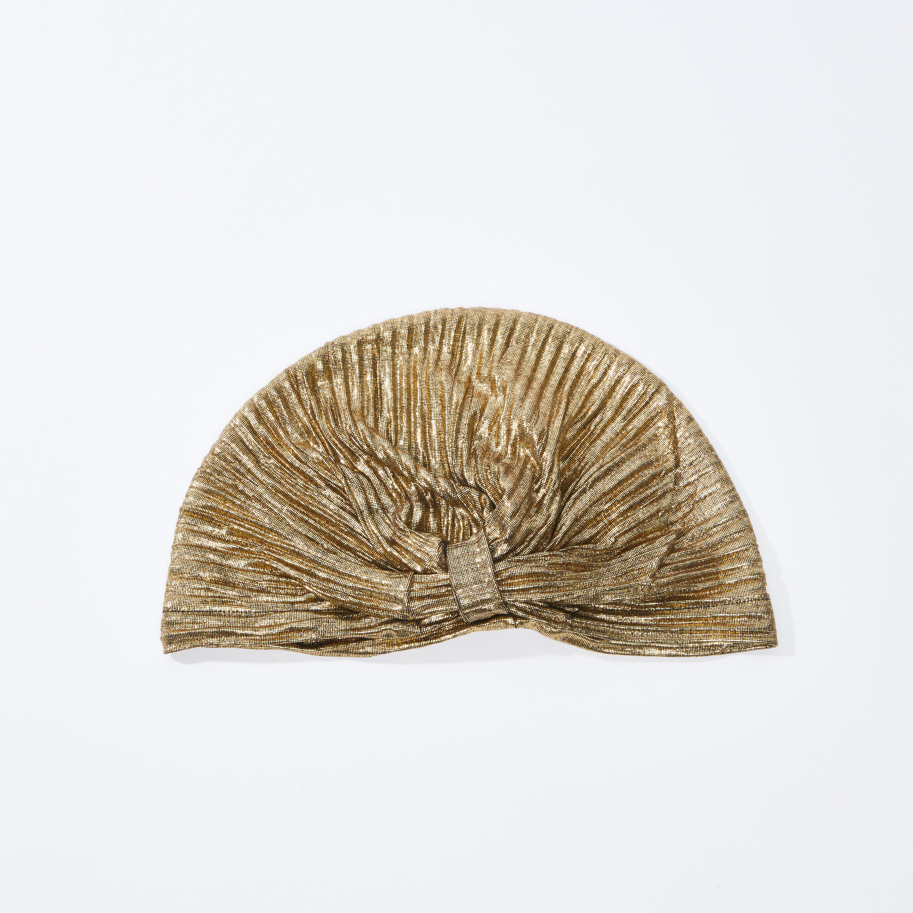 Textured Turban with Gathered Detail-women-hairaccessories-image-1
