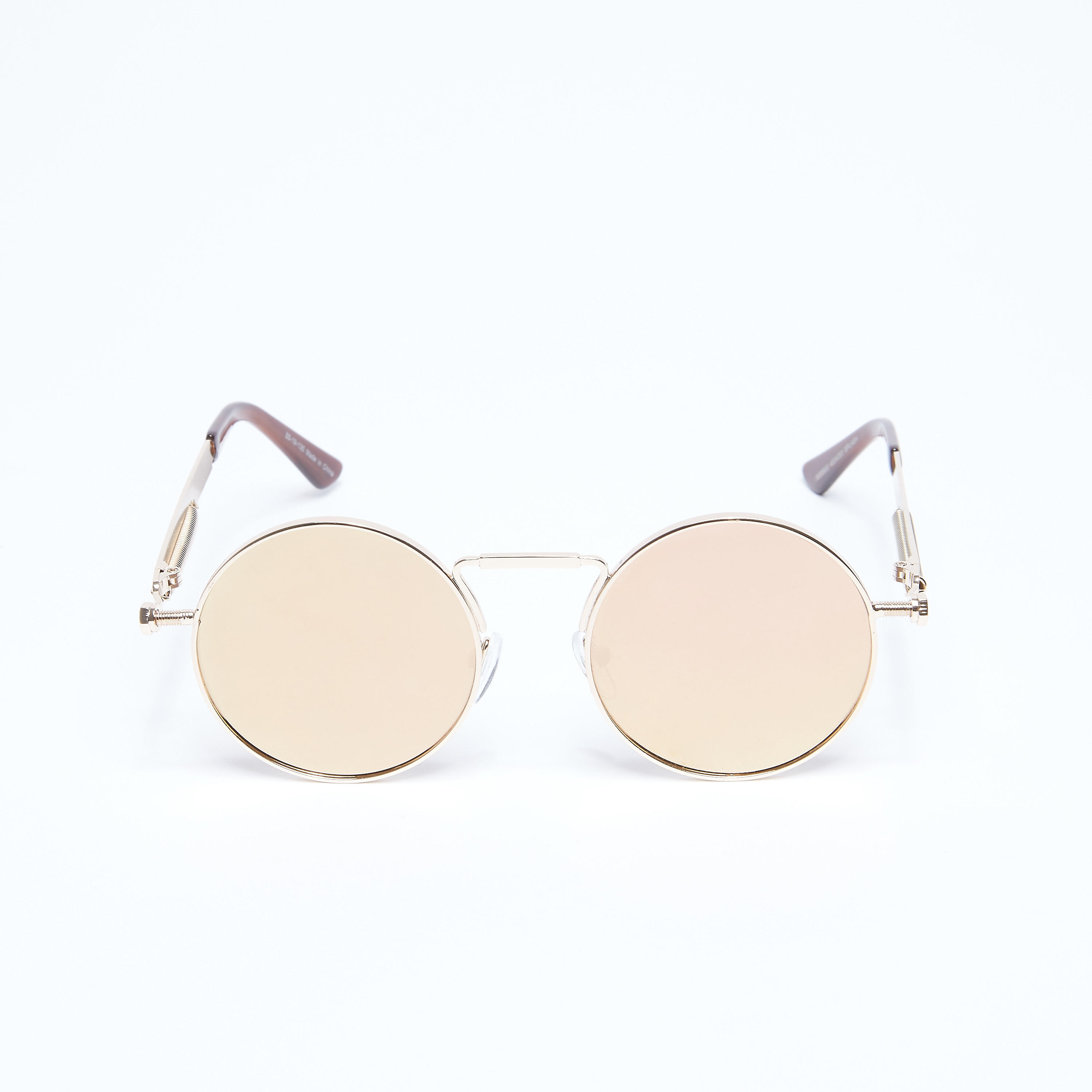 نظّارة شمسية بتصميم مستدير وإطار كامل-women-sunglasses-image-4