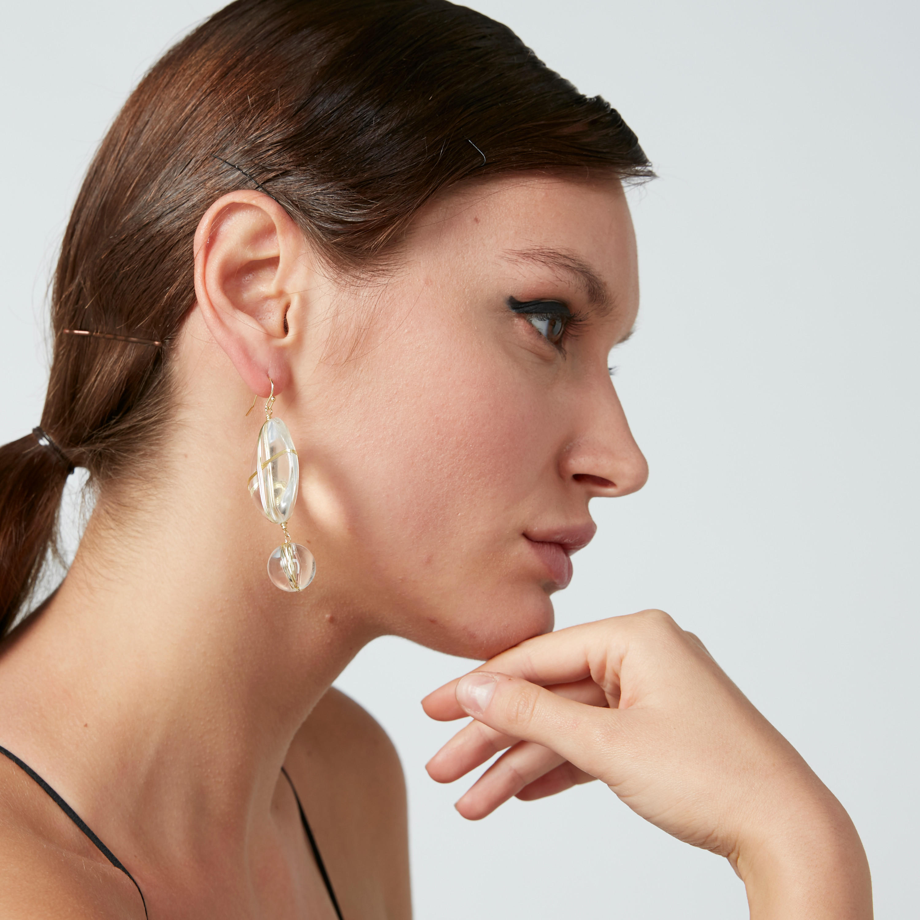 أقراط بدلّاية وخطاف إغلاق-women-watchesandjewellery-jewellery-earrings-image-2