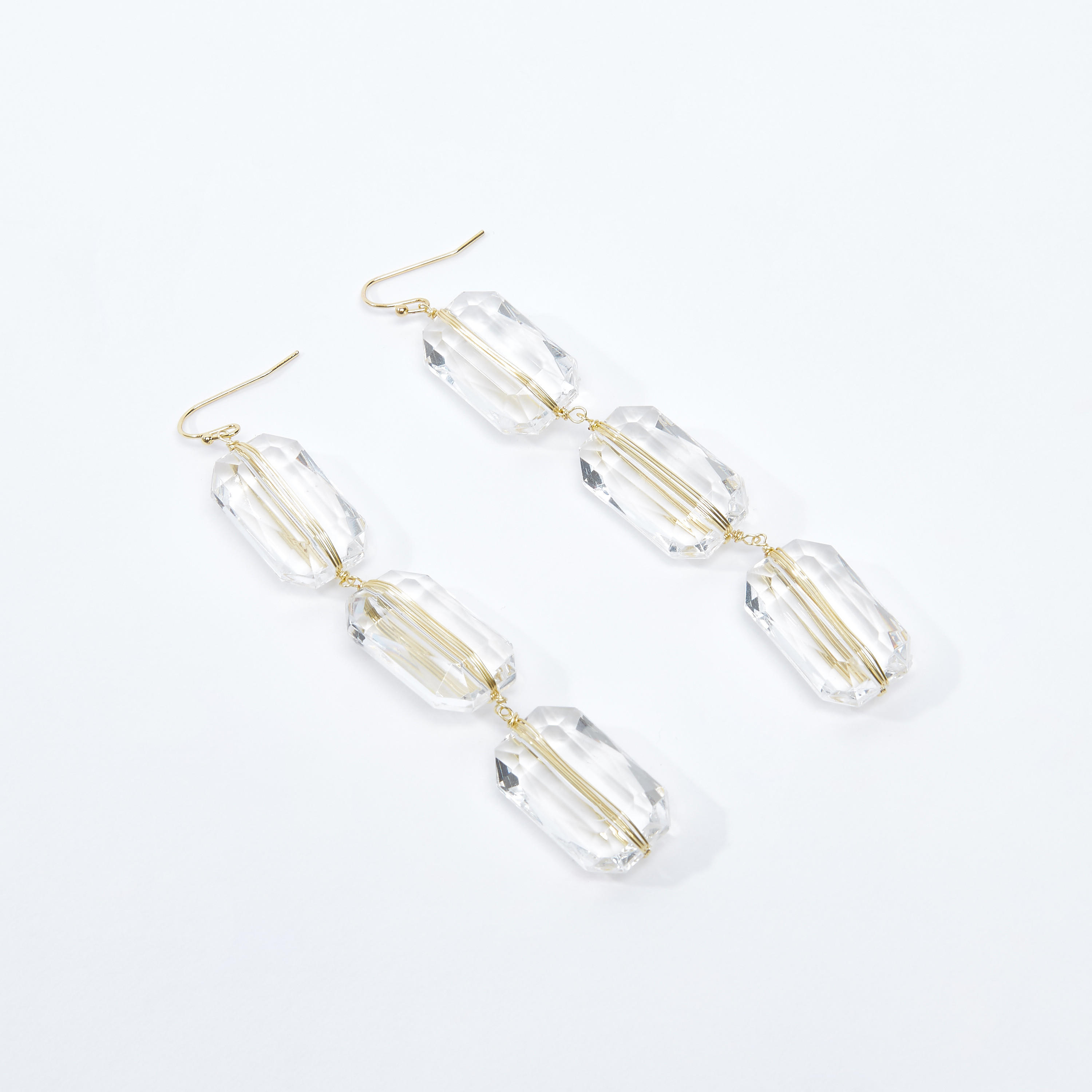 Beaded Dangling Earrings-women-watchesandjewellery-jewellery-earrings-image-1