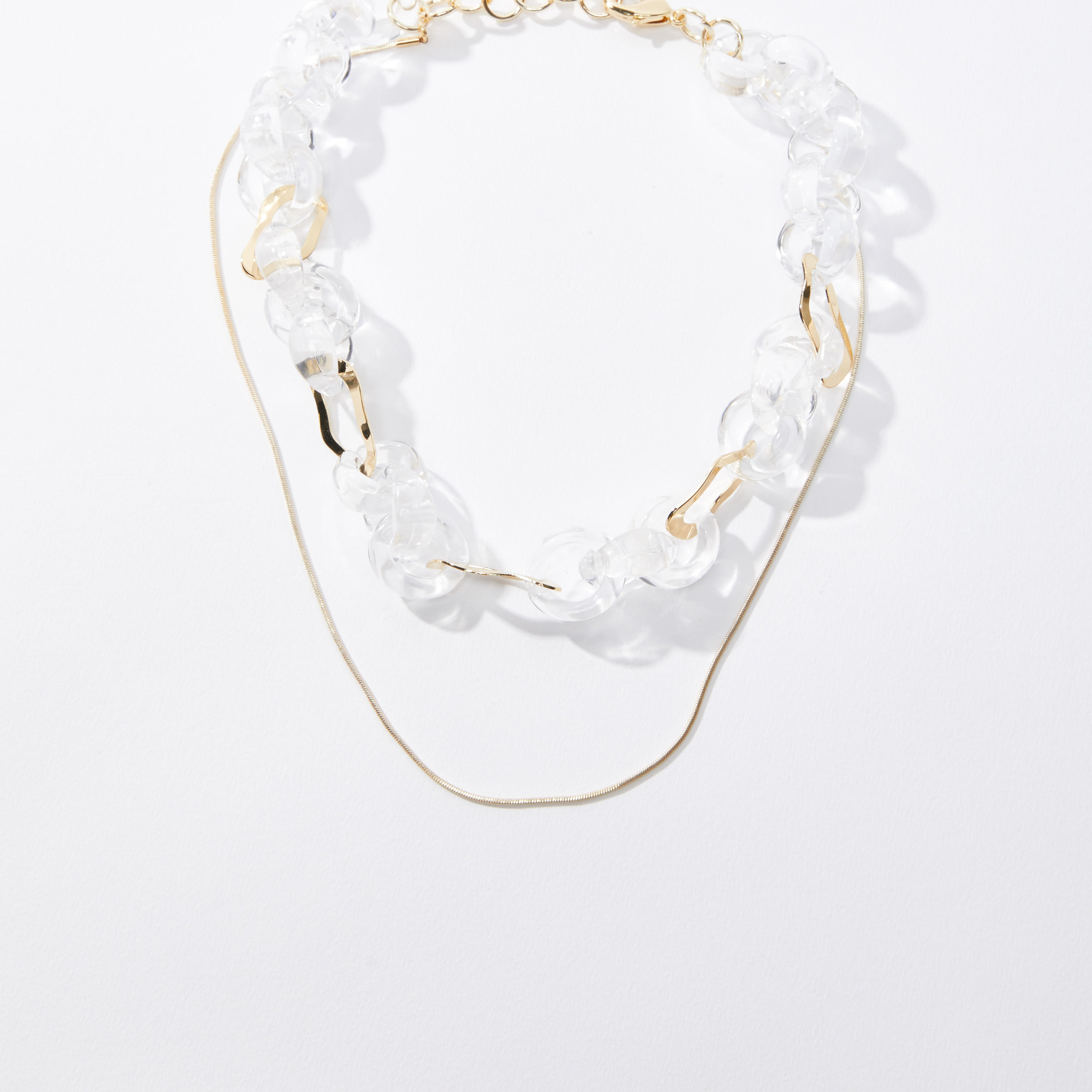 قلادة متعددة الطبقات بمشبك إغلاق-women-watchesandjewellery-jewellery-necklacesandpendants-image-1