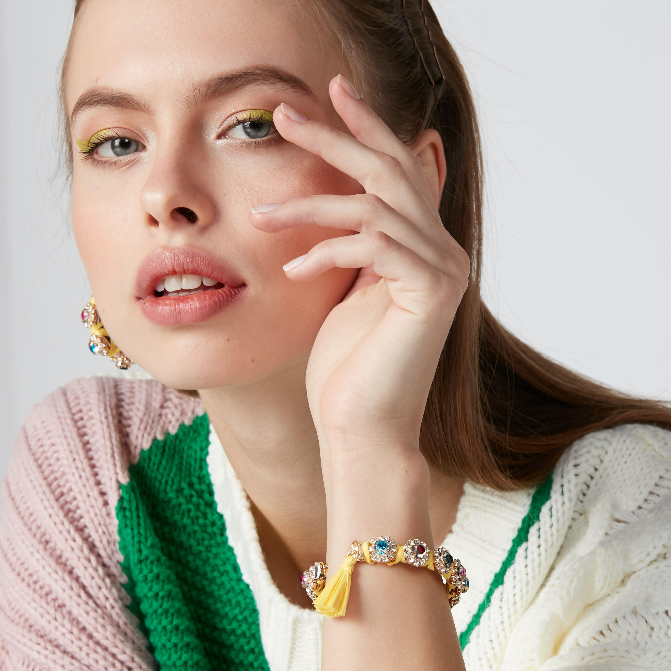 سوار مرصع بشرّابات-women-watchesandjewellery-jewellery-banglesandbracelets-image-2