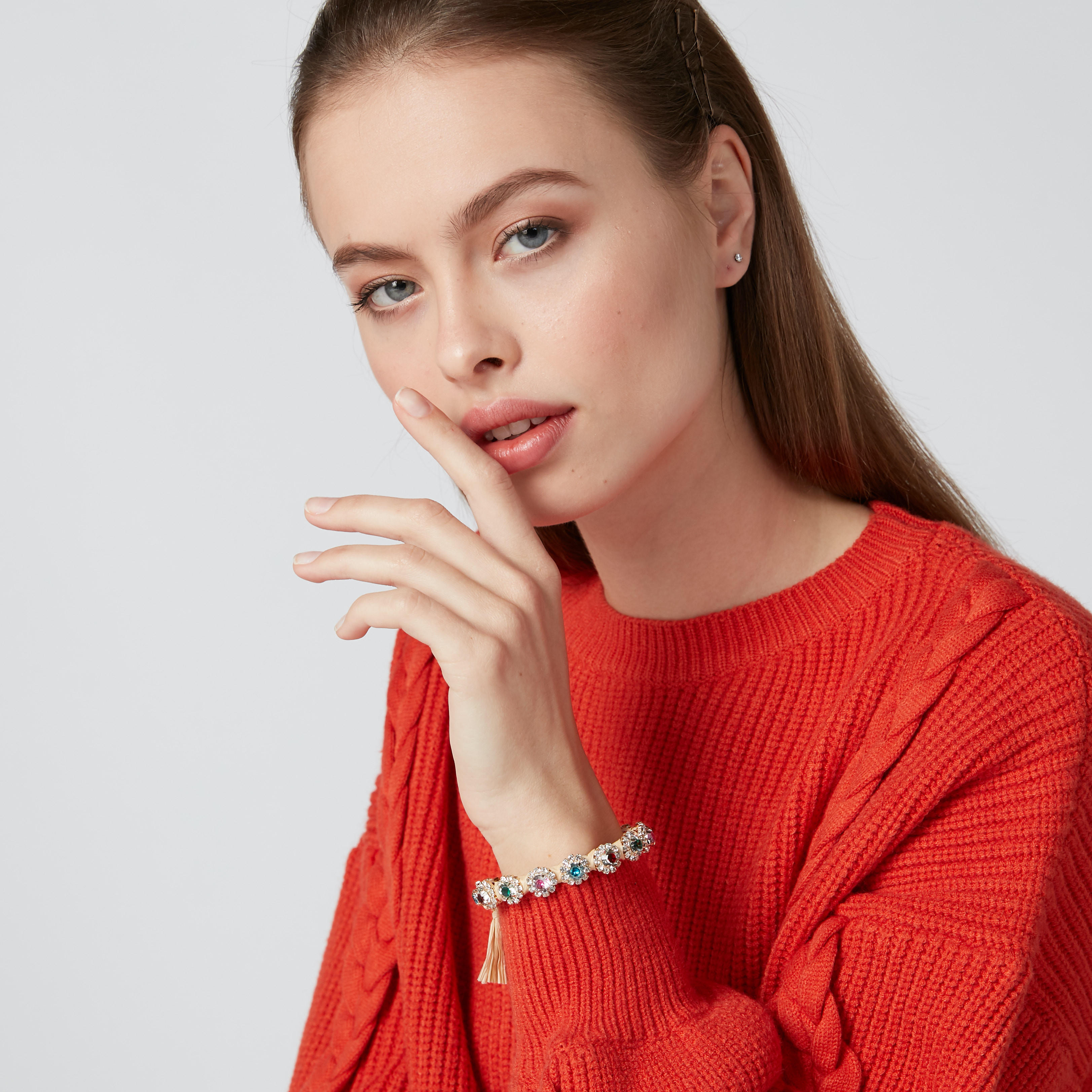 سوار مرصع بشرّابات-women-watchesandjewellery-jewellery-banglesandbracelets-image-2