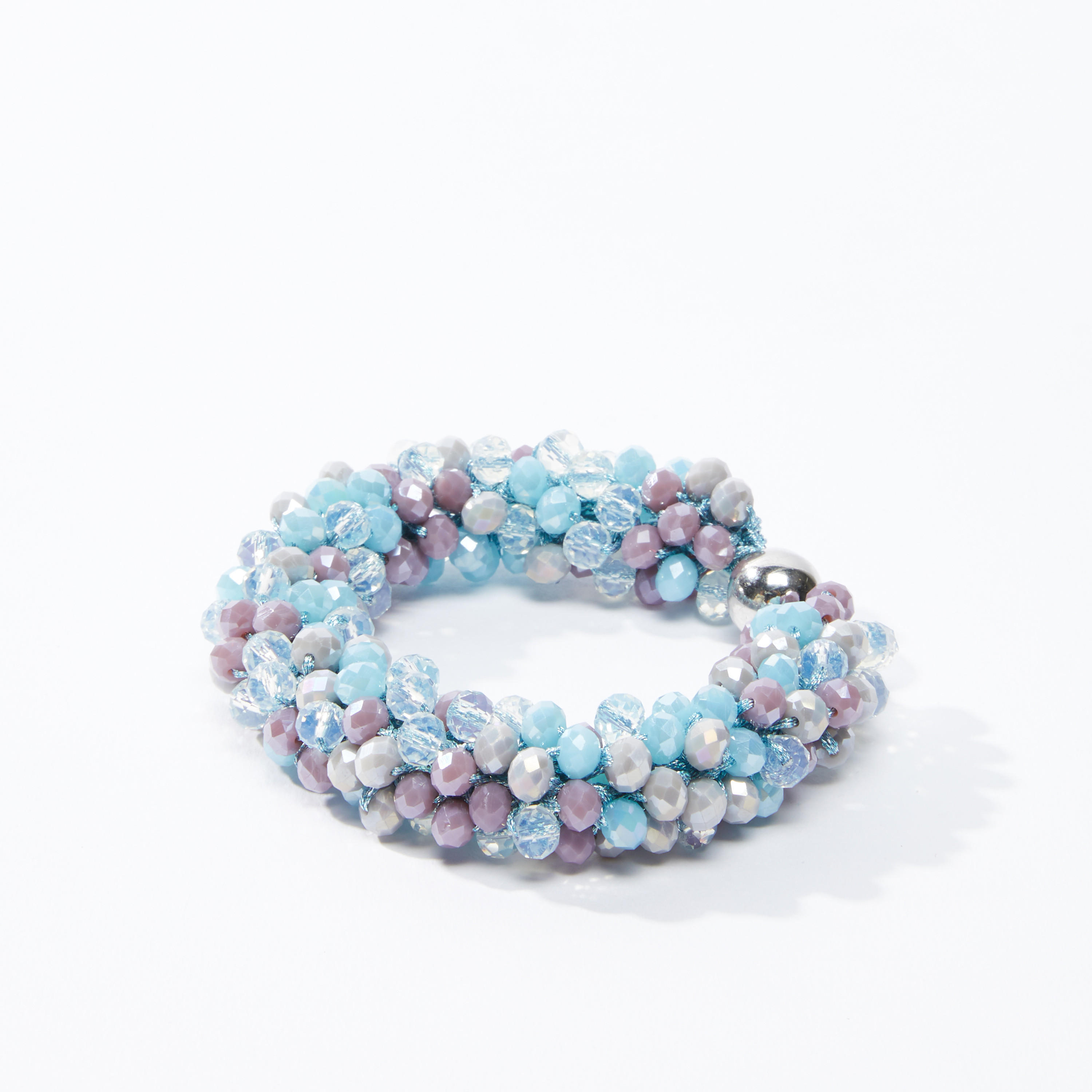 Beaded Bracelet with Magnetic Closure-women-watchesandjewellery-jewellery-banglesandbracelets-image-1