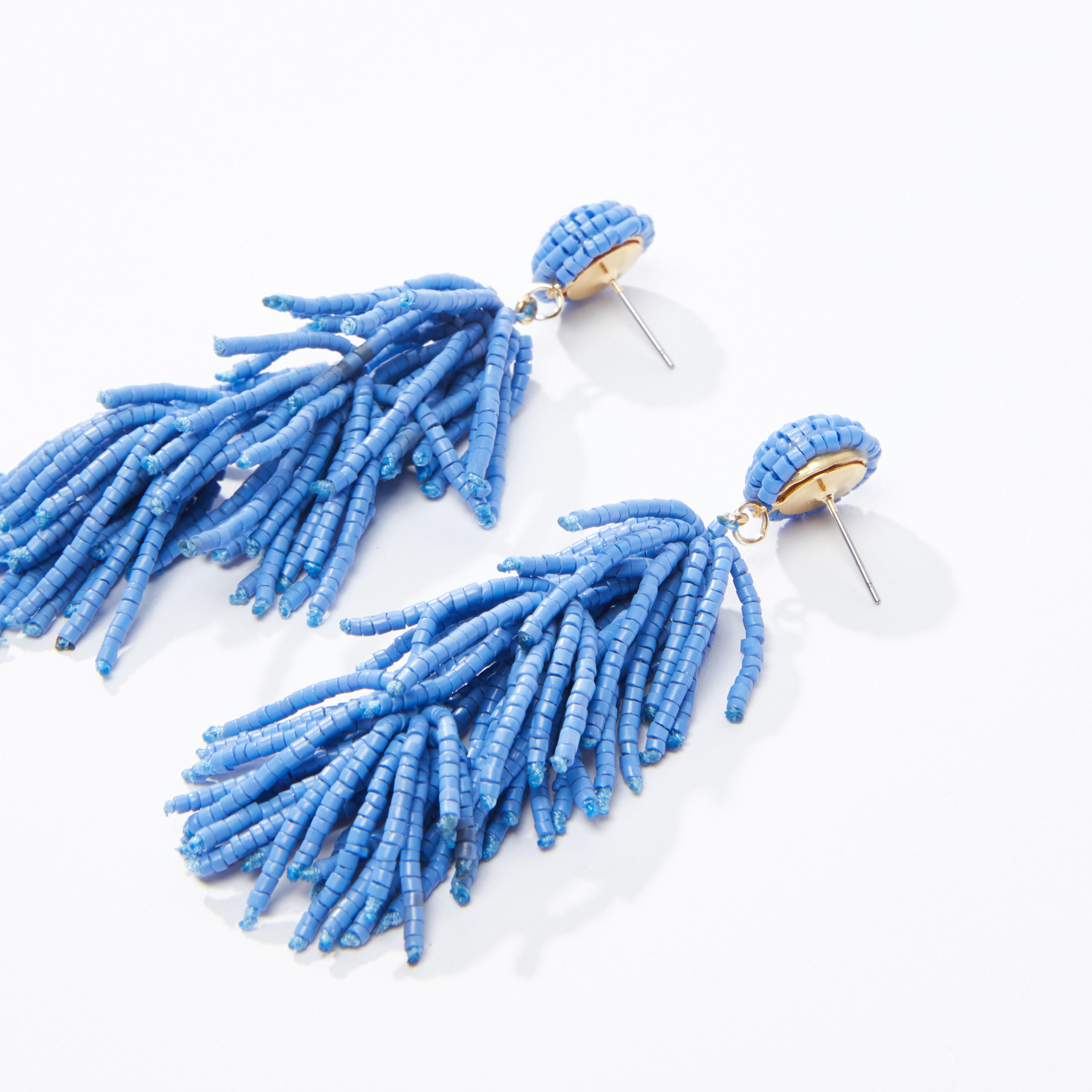 Beaded Dangling Earrings with Pushback Closure-women-watchesandjewellery-jewellery-earrings-image-3