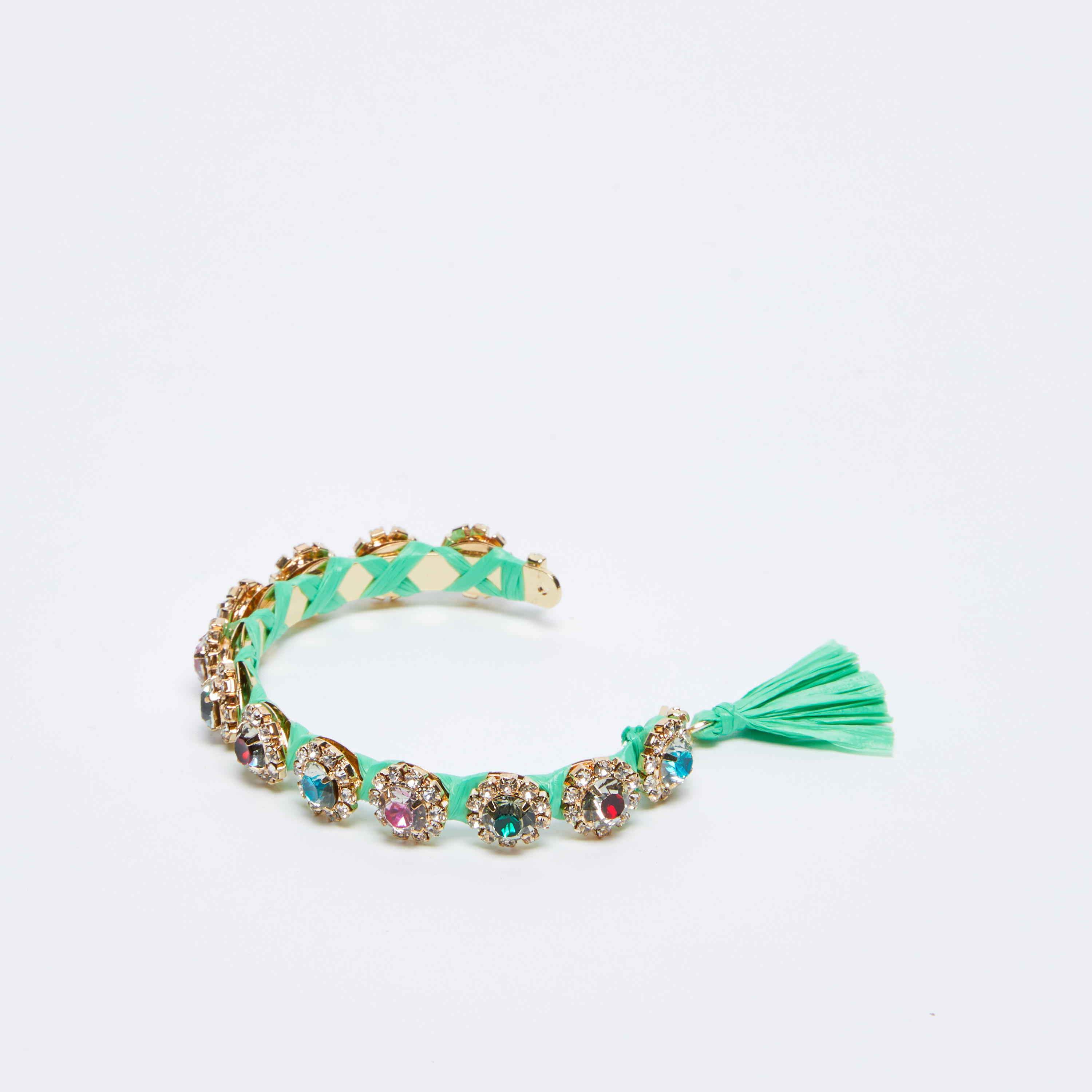 سوار مرصع بشرّابات-women-watchesandjewellery-jewellery-banglesandbracelets-image-1