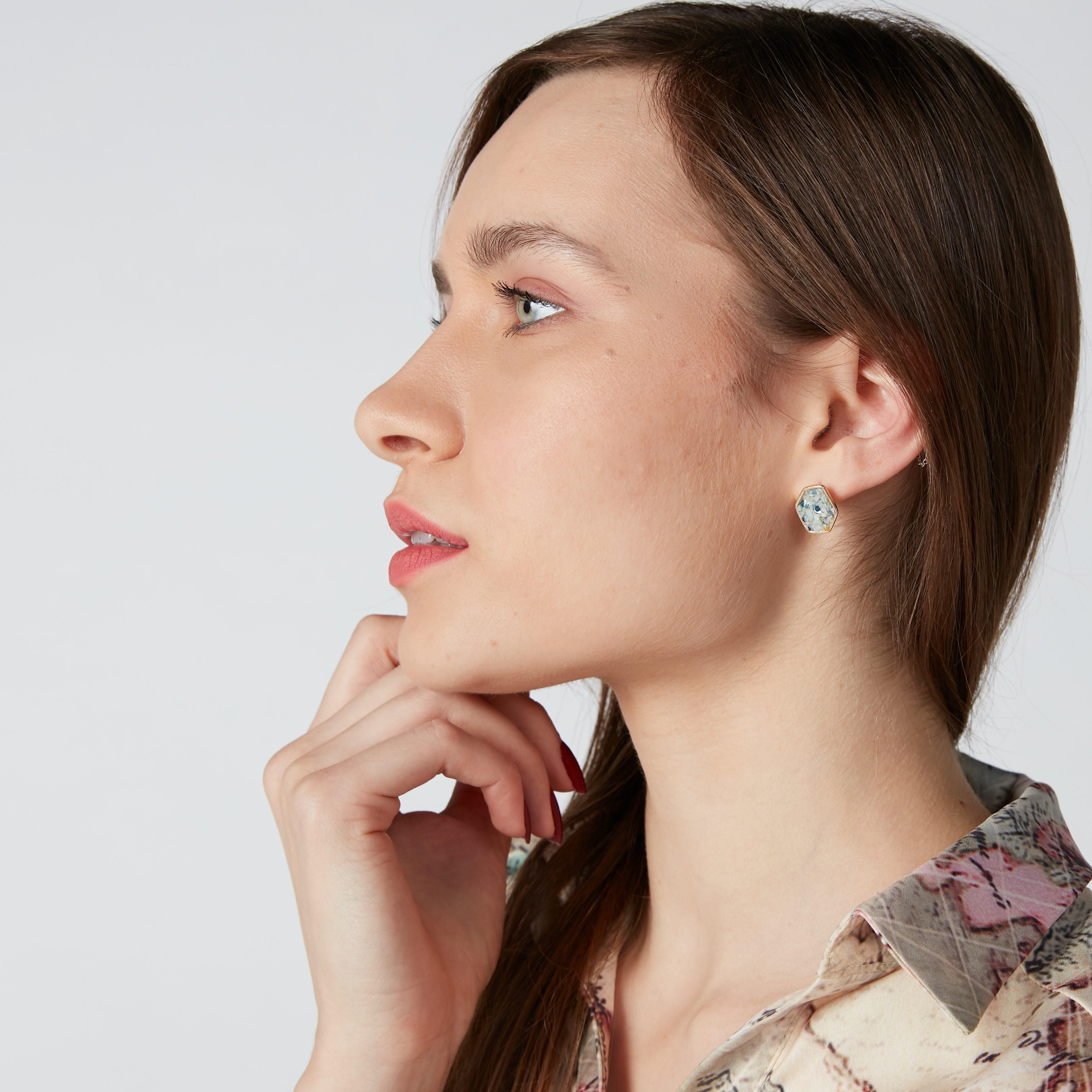Embellished Earrings with Pushback Closure-women-watchesandjewellery-jewellery-earrings-image-2
