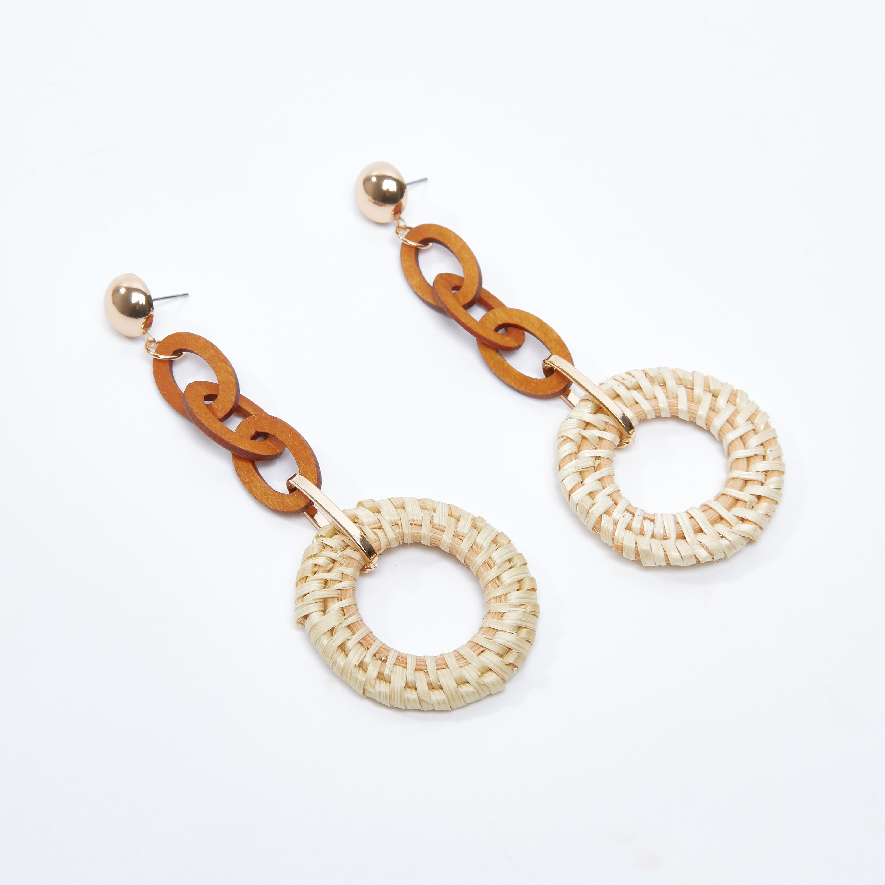 أقراط متدليّة بمكبس إغلاق-women-watchesandjewellery-jewellery-earrings-image-4