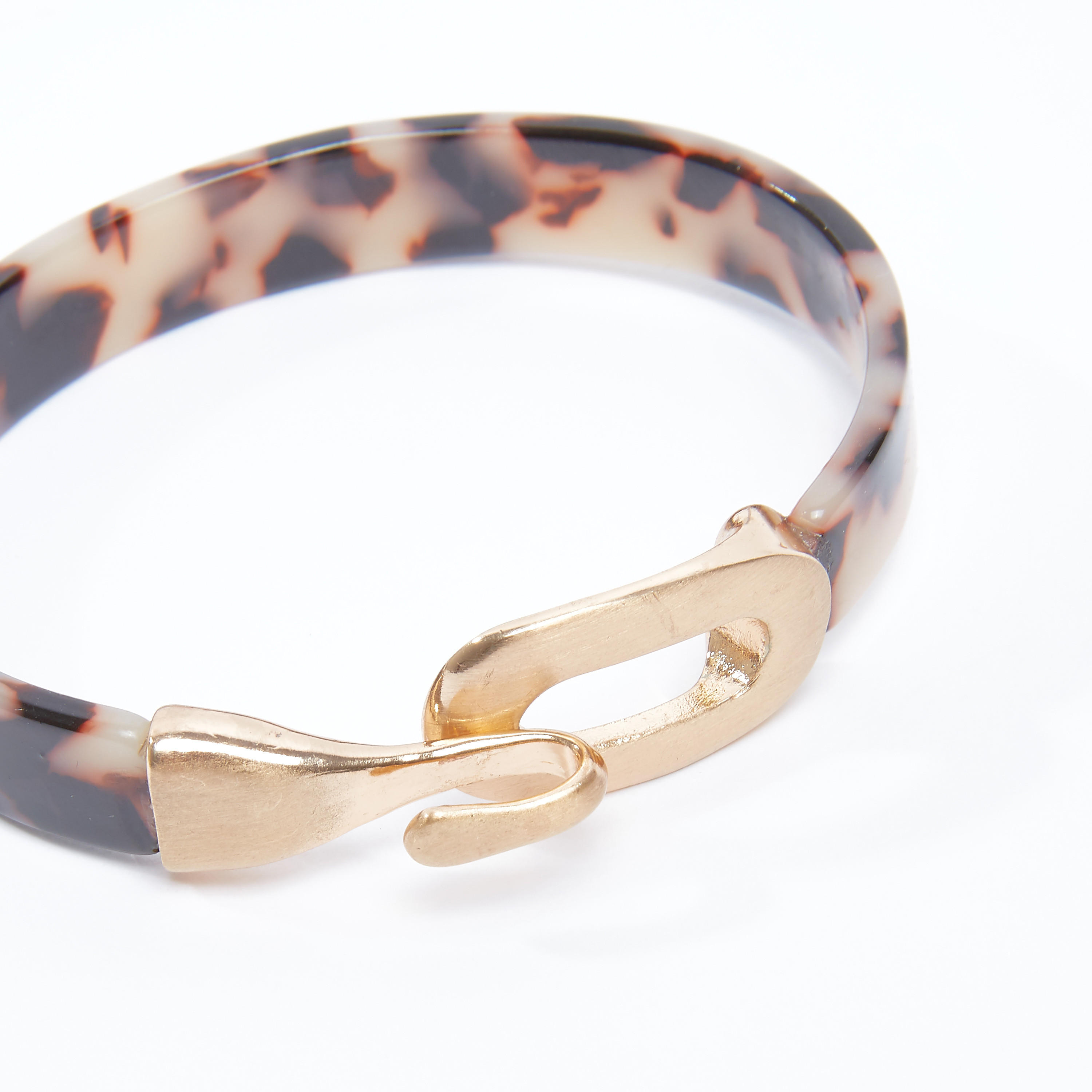 Printed Bracelet with Metallic Hook Closure-women-watchesandjewellery-jewellery-banglesandbracelets-image-3