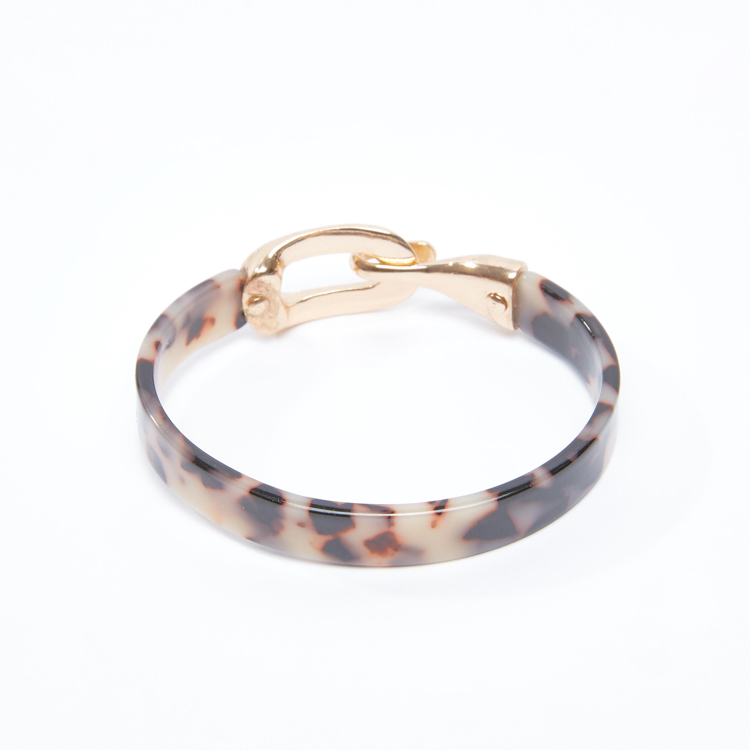 Printed Bracelet with Metallic Hook Closure-women-watchesandjewellery-jewellery-banglesandbracelets-image-4