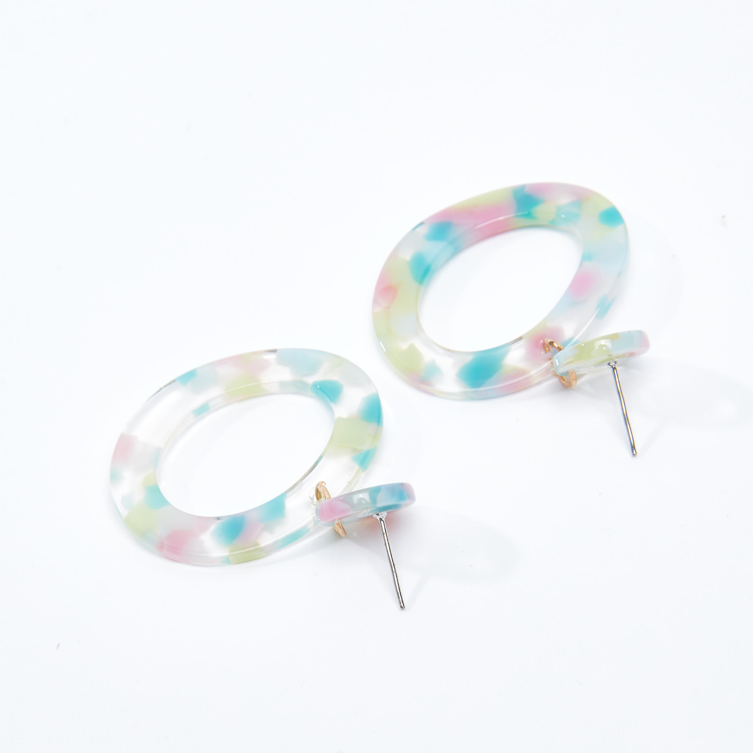 Printed Dangling Earrings with Pushback Closure-women-watchesandjewellery-jewellery-earrings-image-4