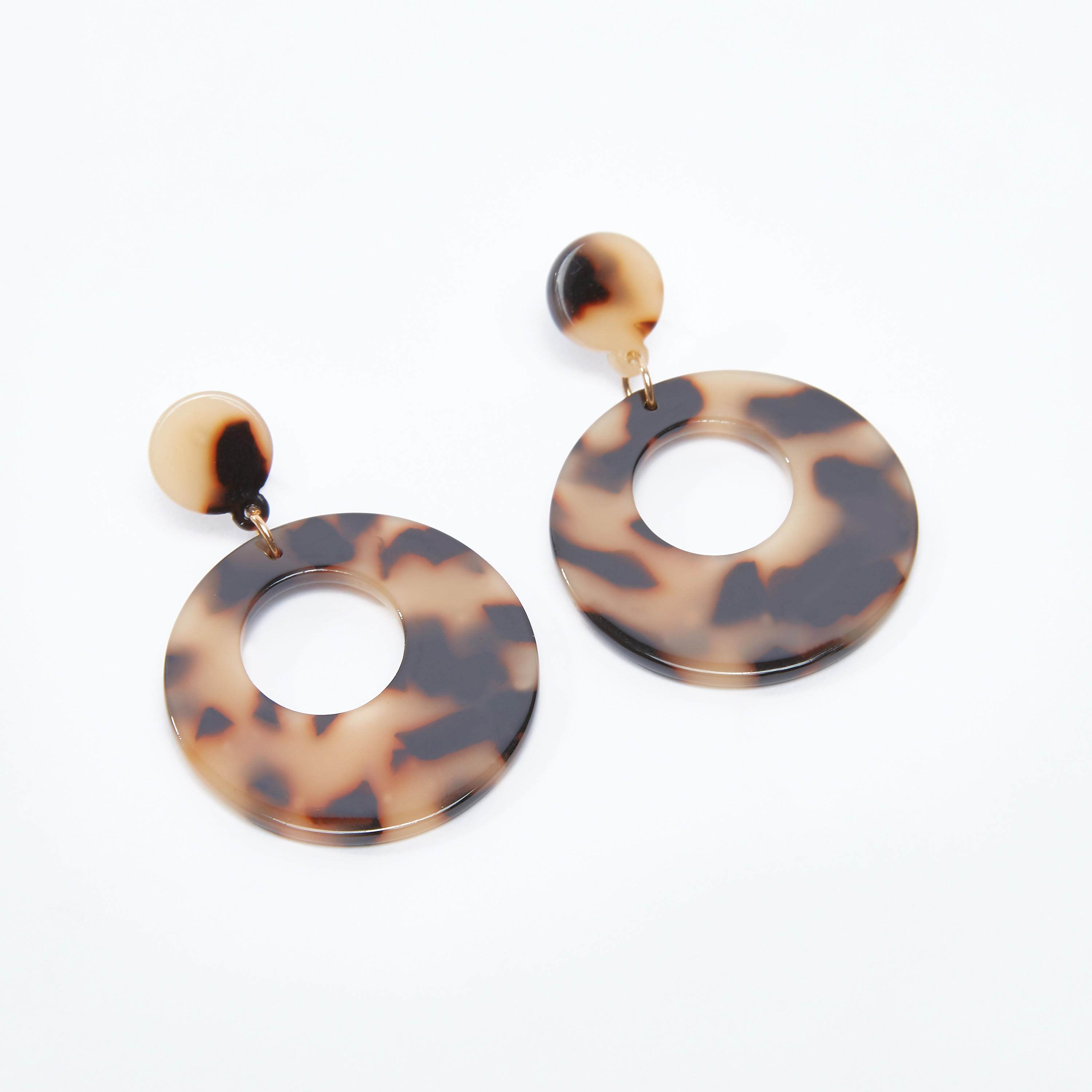 Printed Dangling Earrings with Pushback Closure-women-watchesandjewellery-jewellery-earrings-image-1