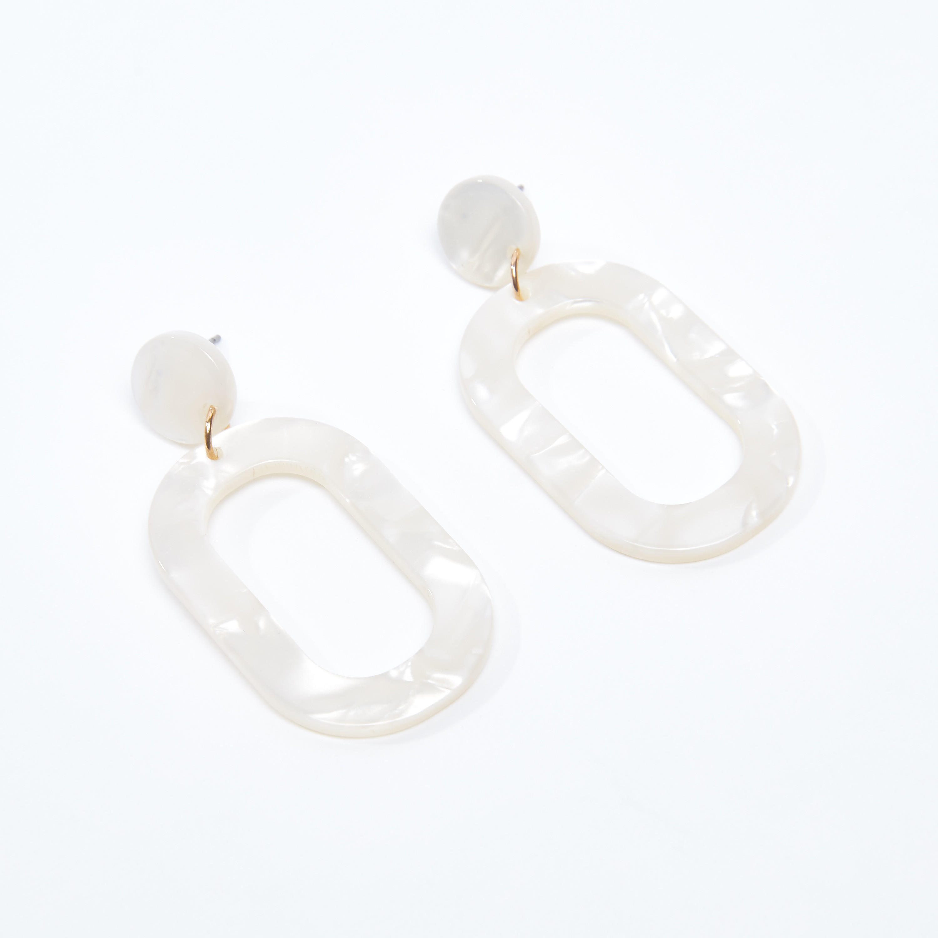 Printed Dangling Earrings with Pushback Closure-women-watchesandjewellery-jewellery-earrings-image-1