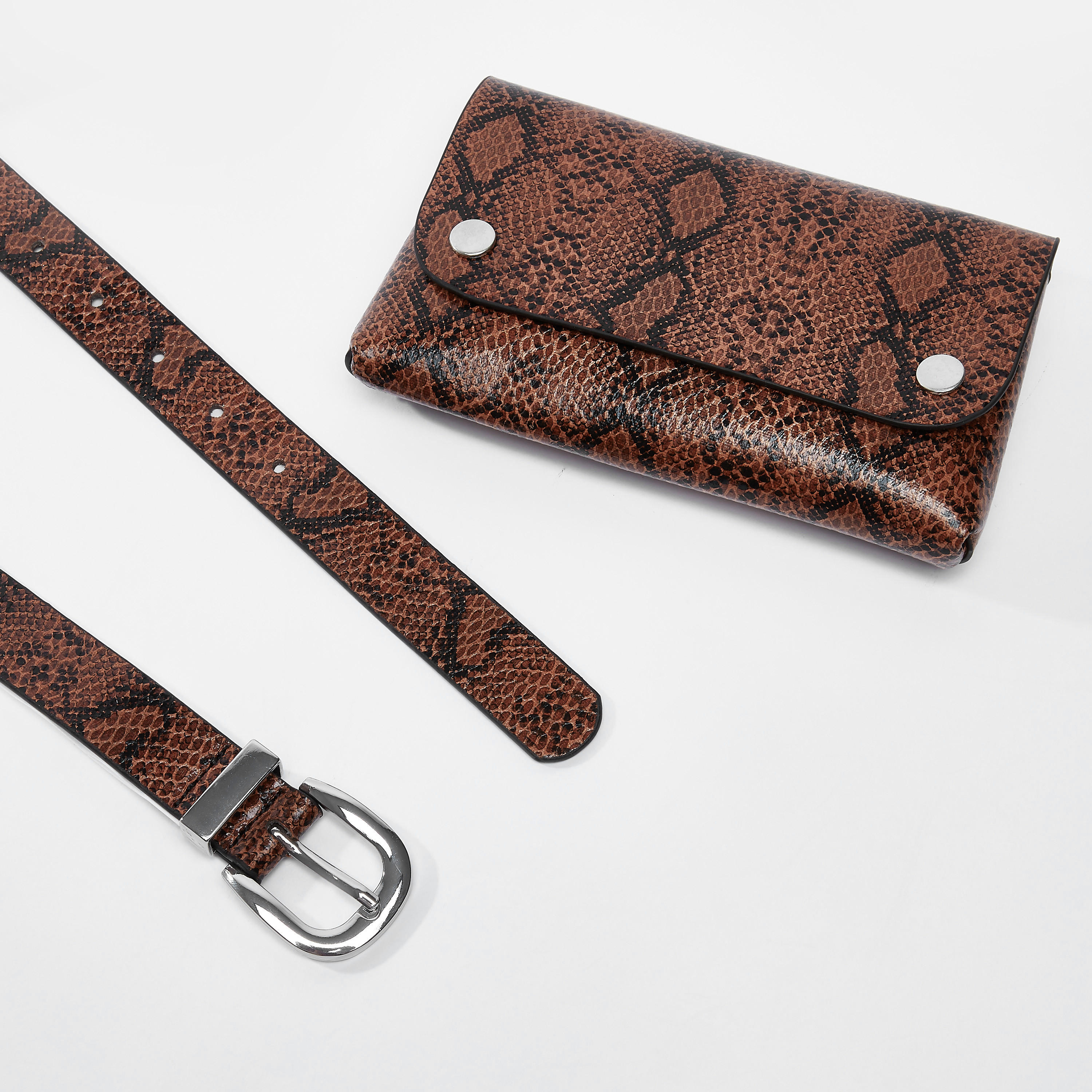 حقيبة خصر بحزام بإبزيم بدبوس وطبعات-women-clothingaccessories-belts-image-4