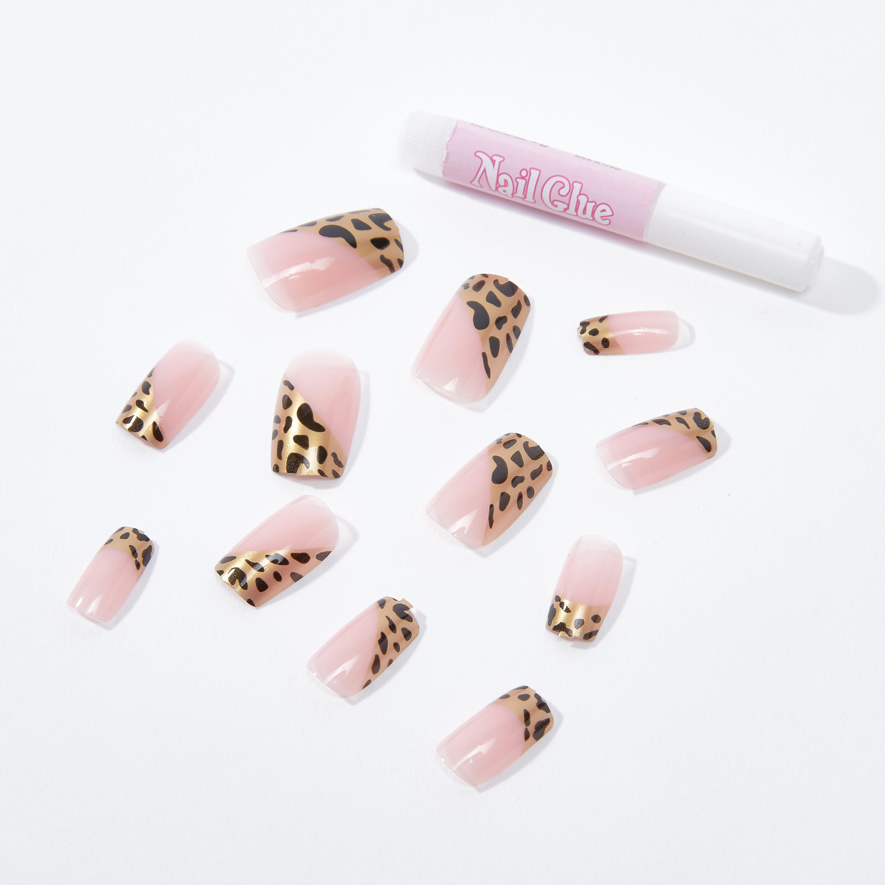 Printed Artificial Nails with Nail Glue-women-clothingaccessories-novelties-image-2