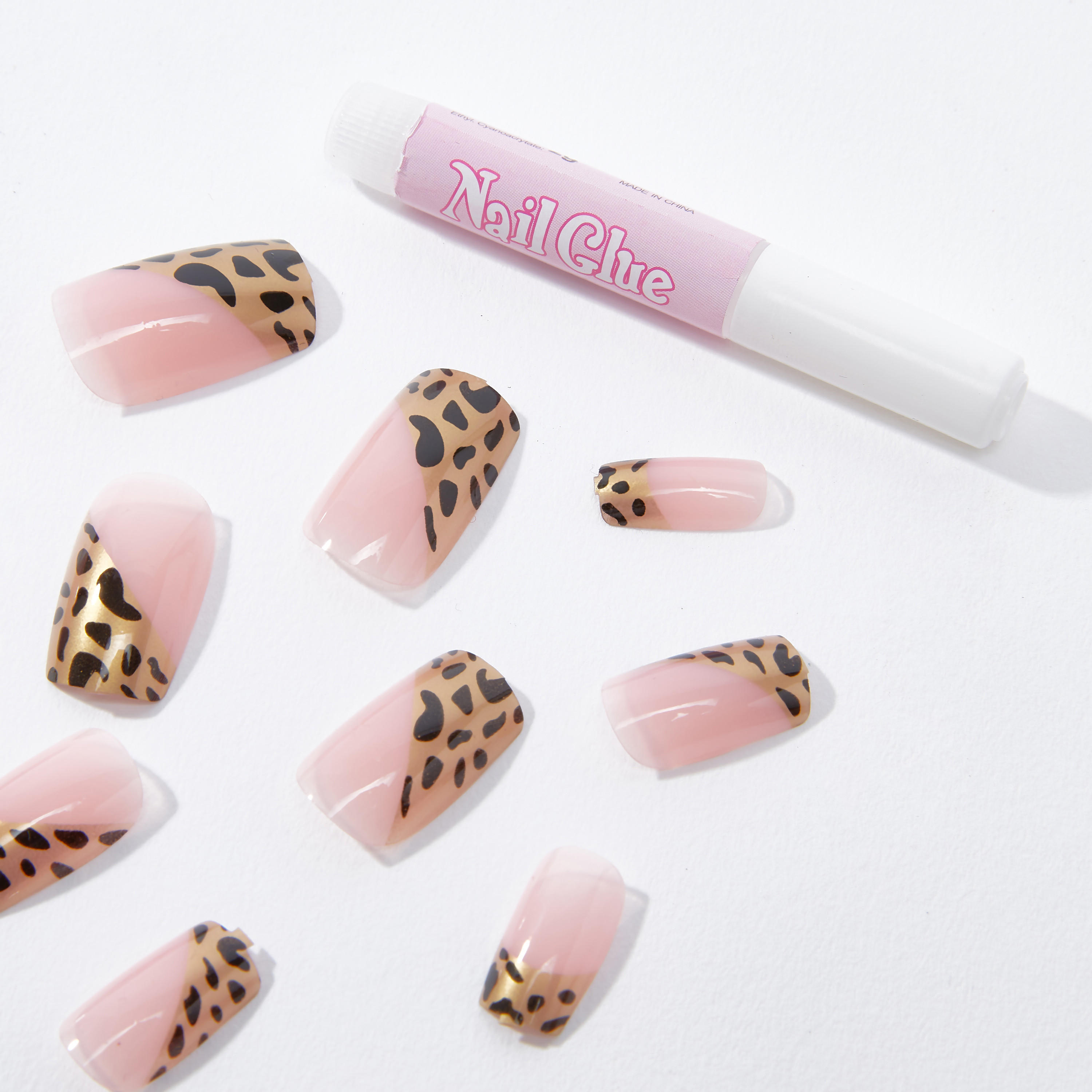 Printed Artificial Nails with Nail Glue-women-clothingaccessories-novelties-image-3