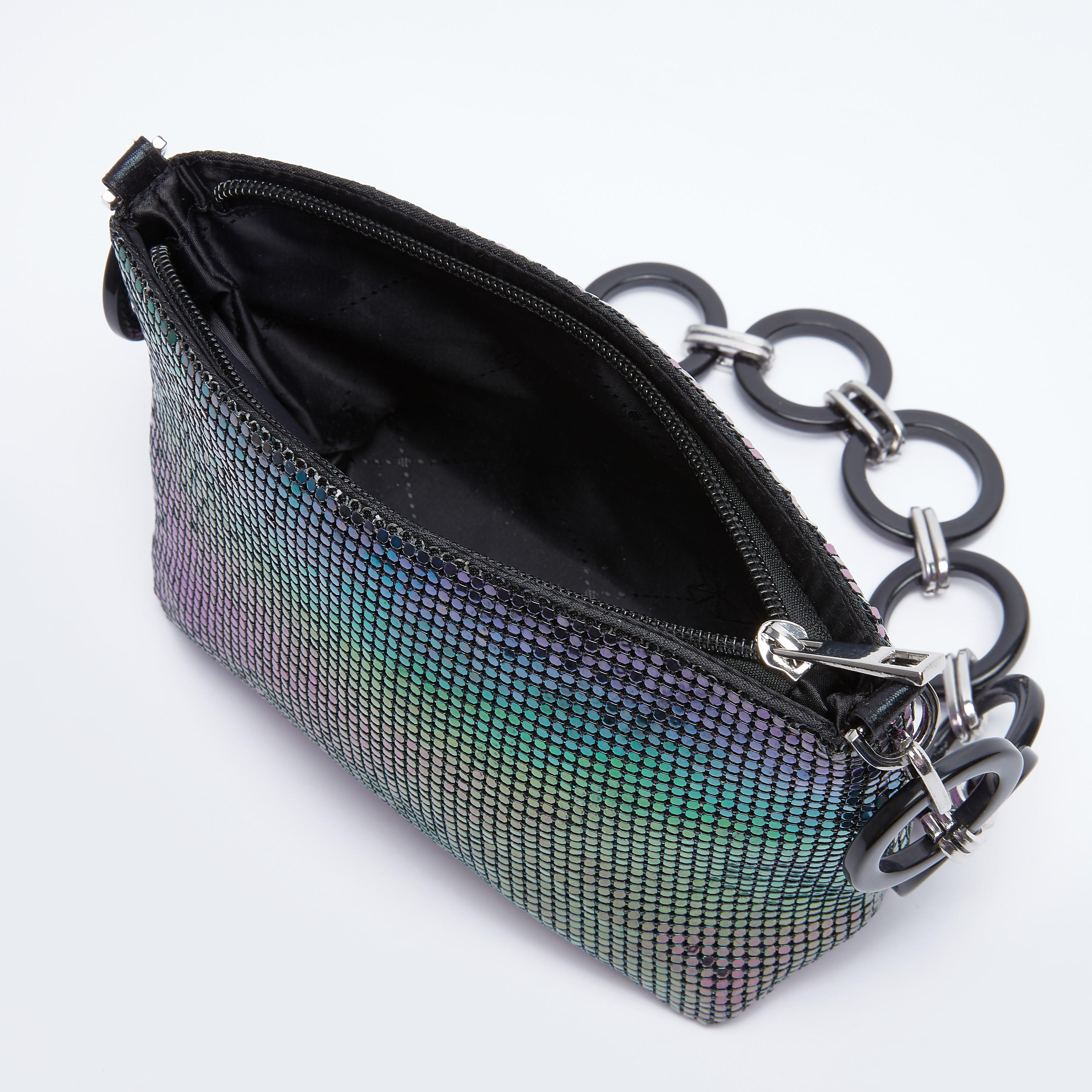 Textured Handbag with Zip Closure-women-bagsandwallets-handbags-image-5