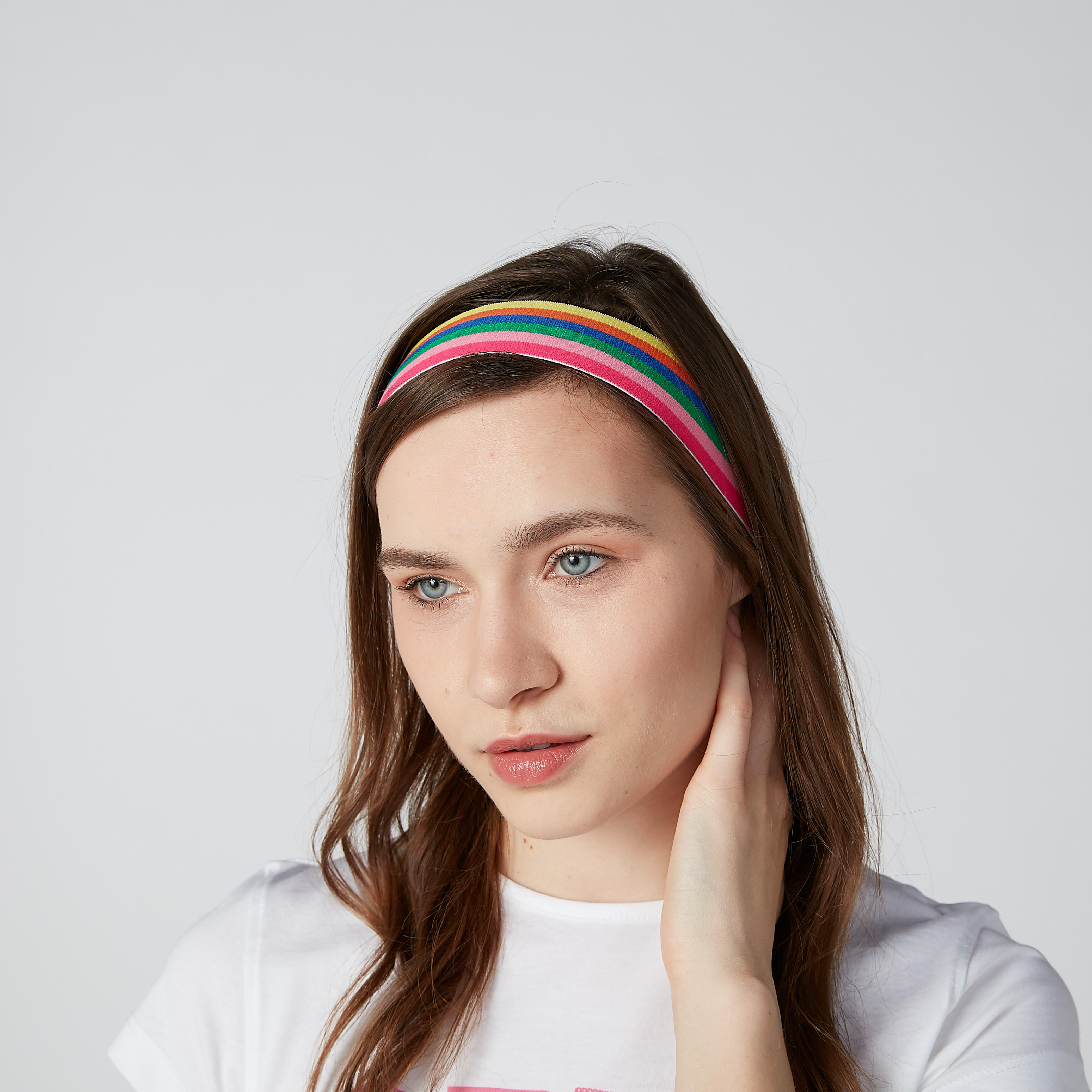 Multicoloured Striped Headband-women-hairaccessories-image-2