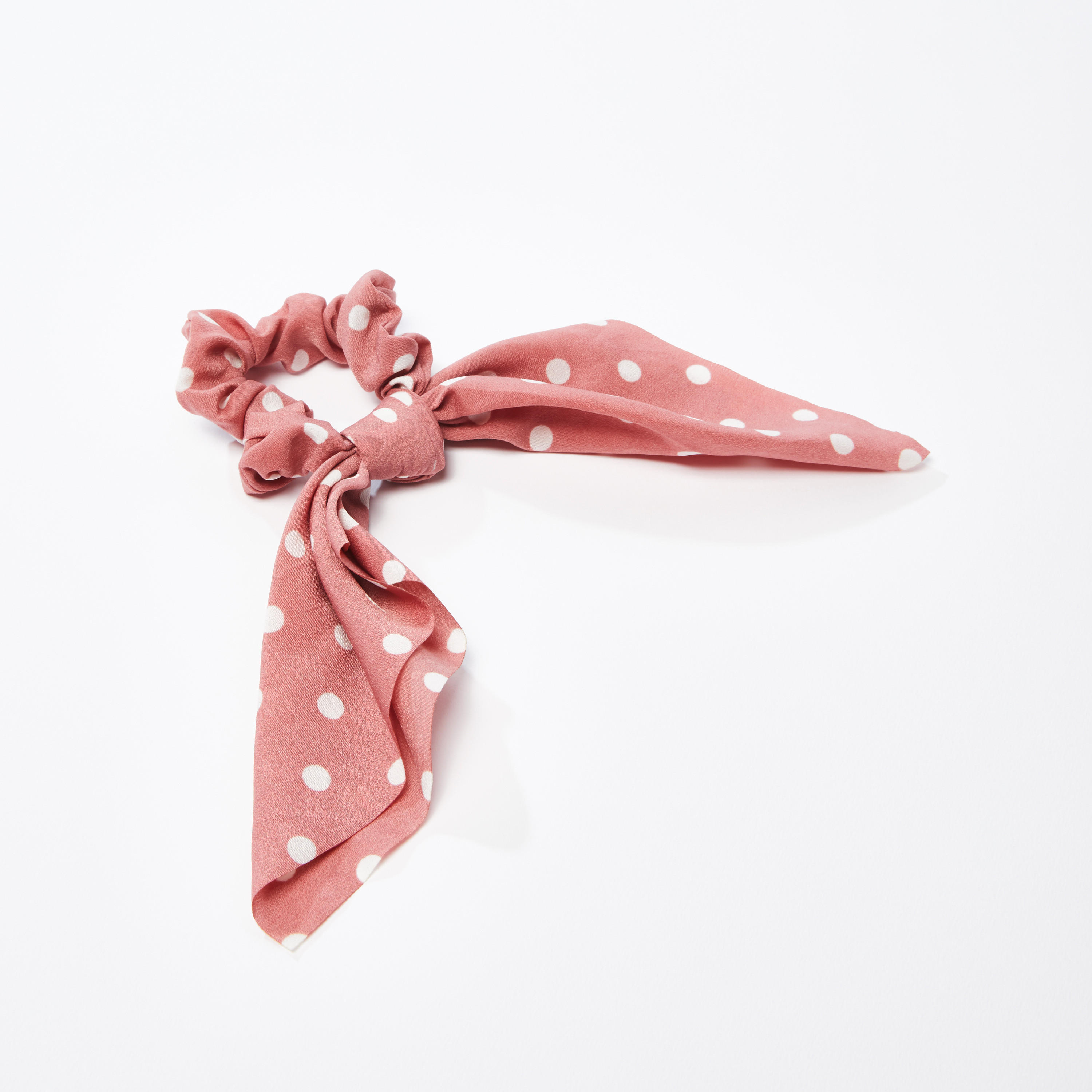 Polka Dot Printed Hair Tie-women-hairaccessories-image-1