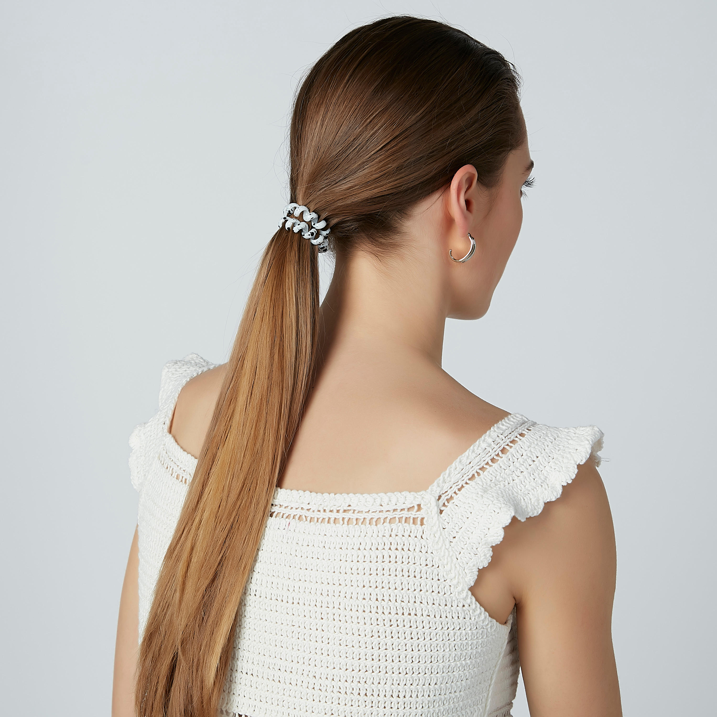 ربطة شعر حلزونية متنوعة - طقم من 4 قطع-women-hairaccessories-image-2