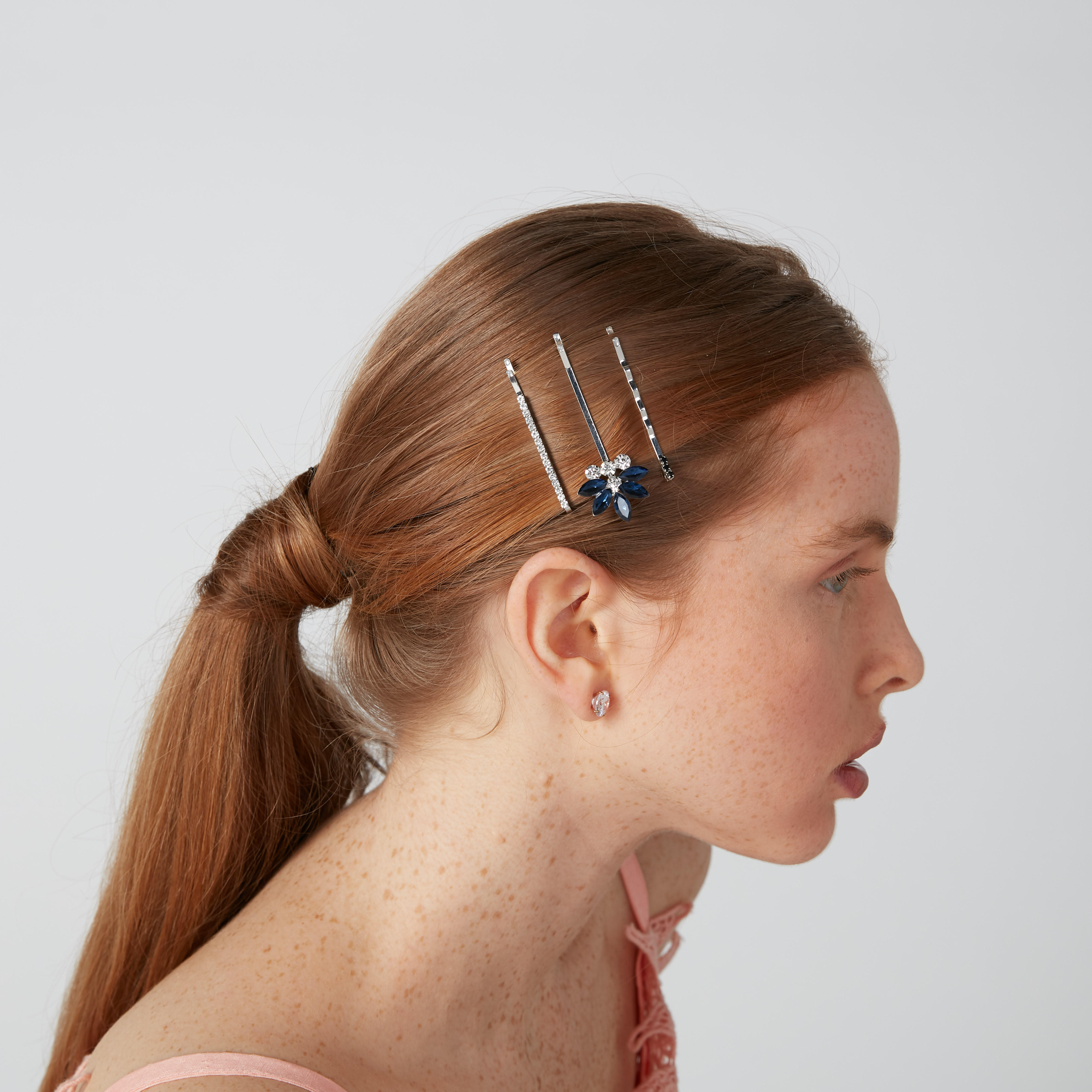 Studded Hair Pin - Set of 3-women-hairaccessories-image-2