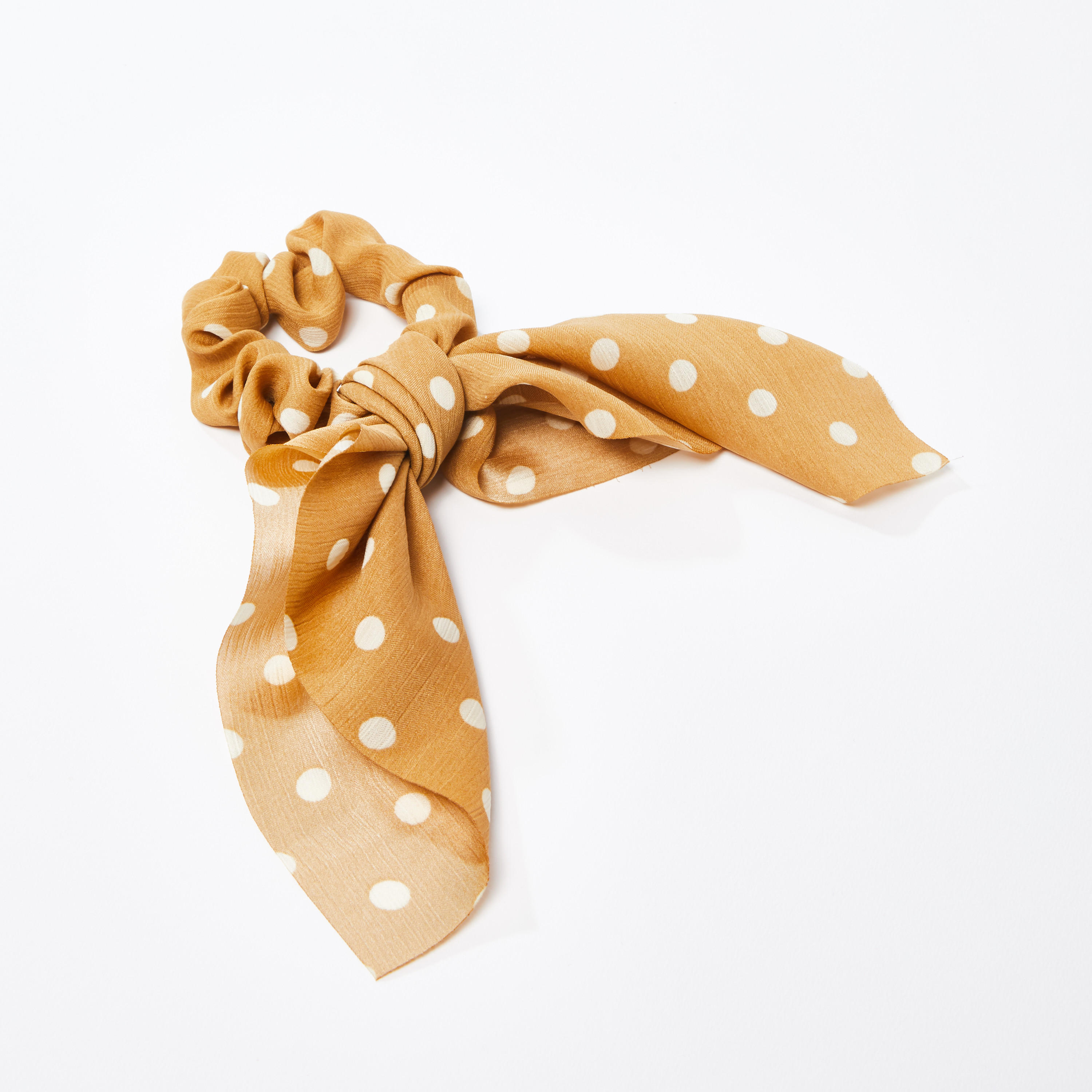 ربطة شعر مزيّنة بعقدة وطبعات منقّطة-women-hairaccessories-image-1
