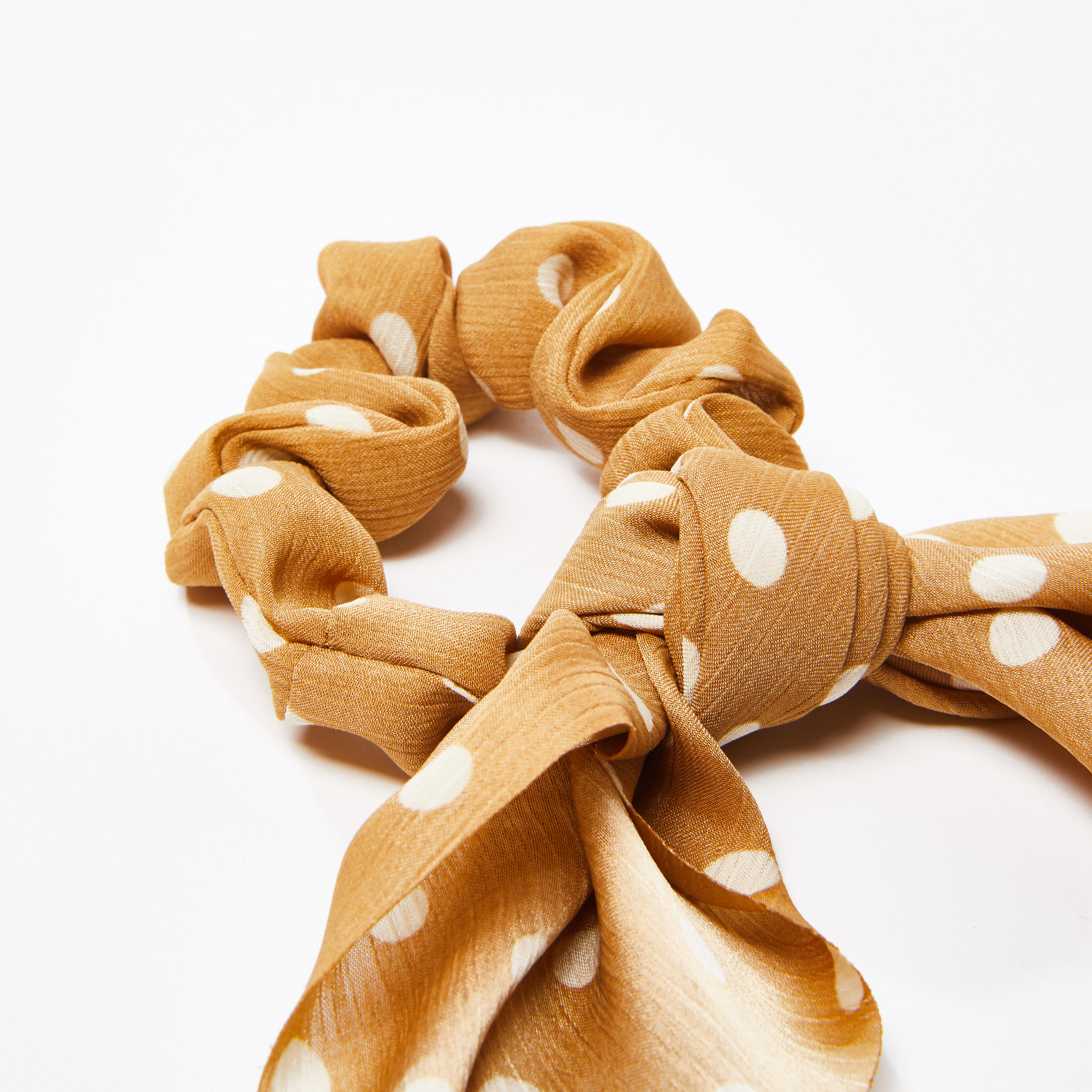 ربطة شعر مزيّنة بعقدة وطبعات منقّطة-women-hairaccessories-image-3