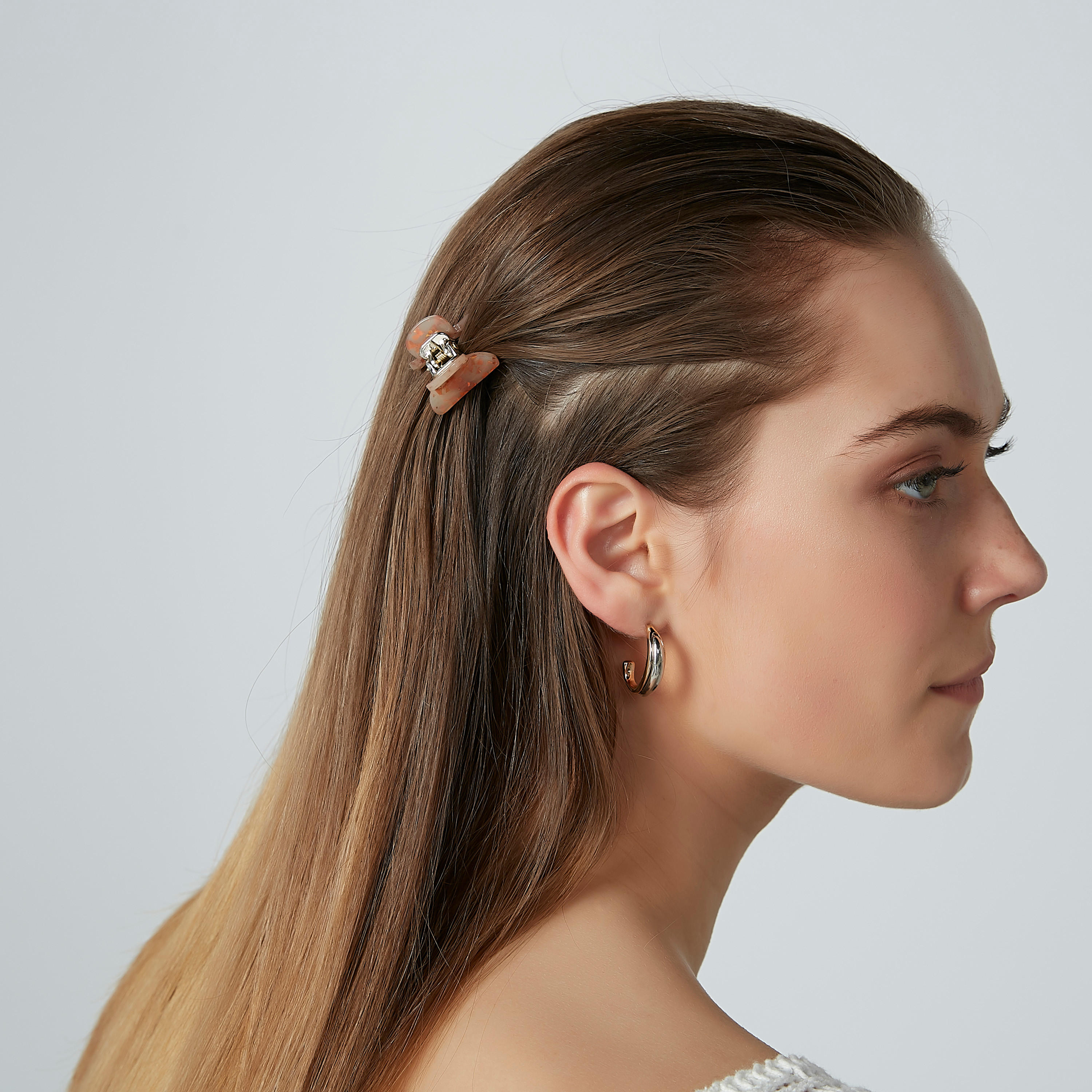 مشبك شعر بطبعات - طقم من 6 قطع-women-hairaccessories-image-2
