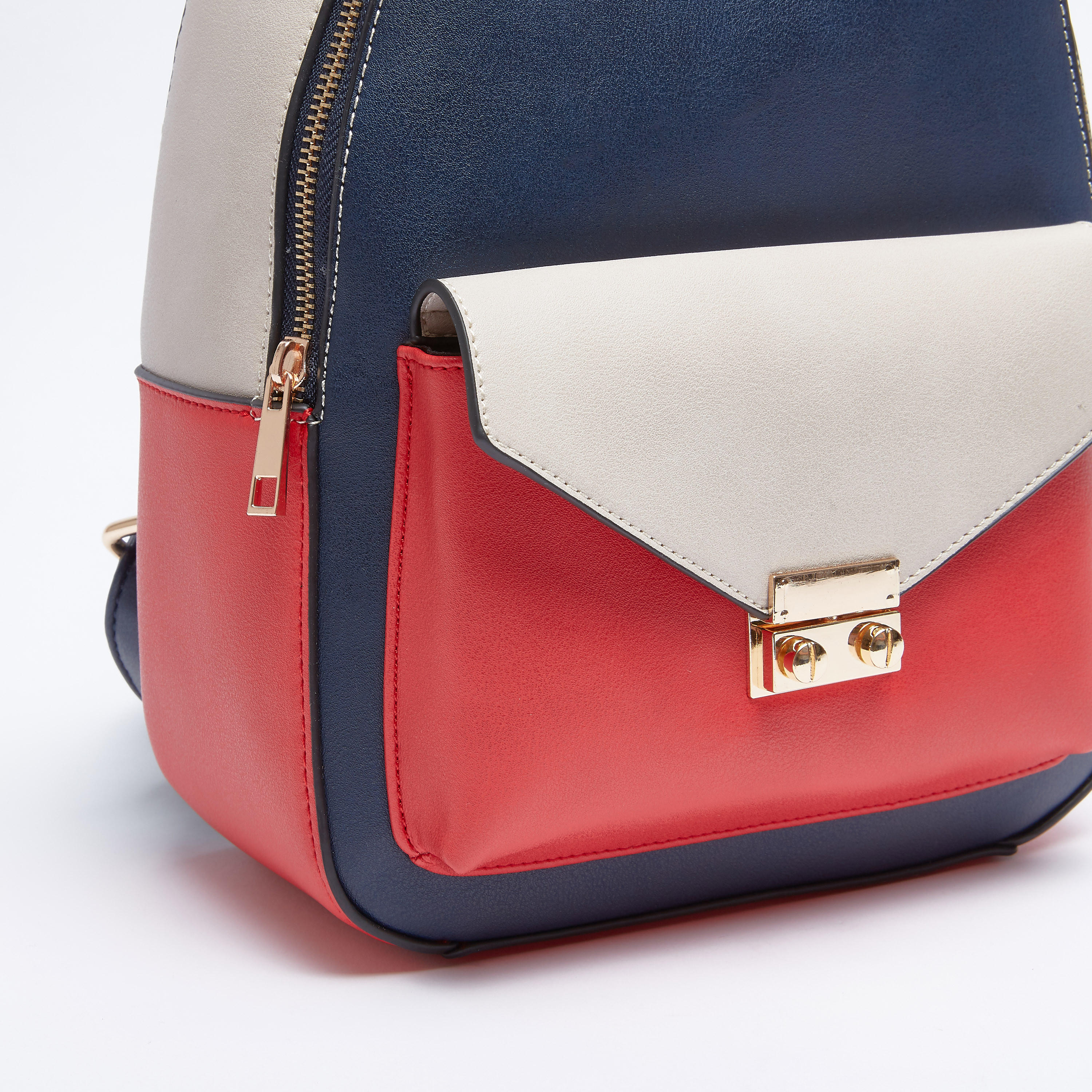 Textured Backpack with Adjustable Shoulder Straps-women-bagsandwallets-handbags-image-3