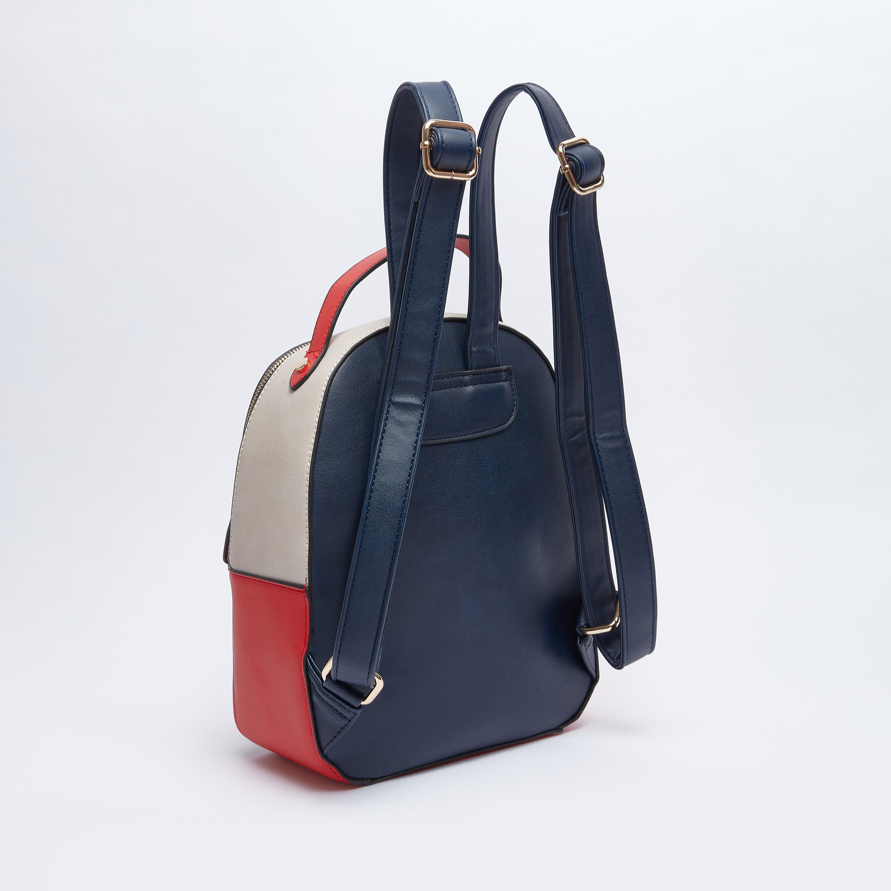Textured Backpack with Adjustable Shoulder Straps-women-bagsandwallets-handbags-image-4