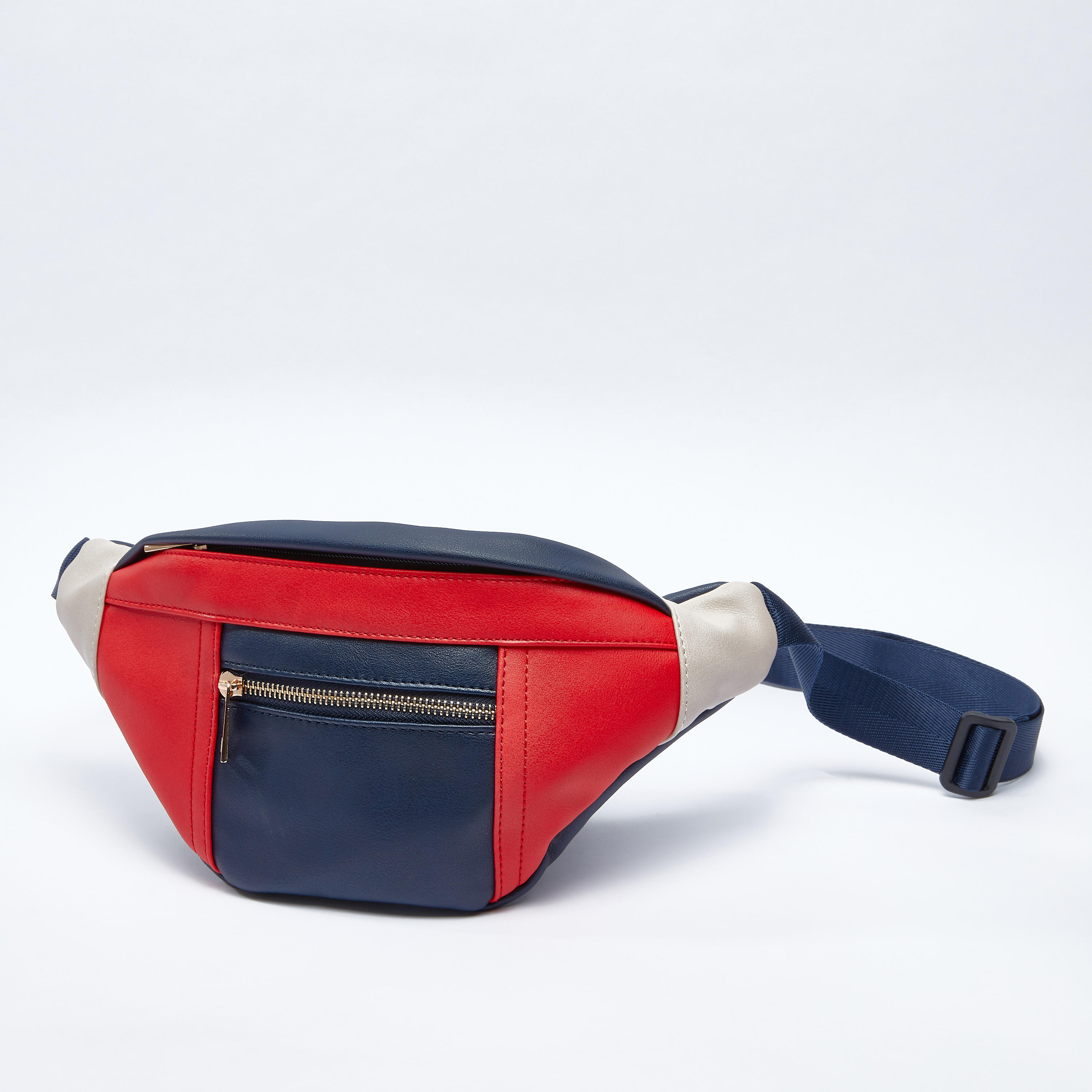 حقيبة خصر بحزام قابل للتعديل وسحّاب إغلاق-women-bagsandwallets-handbags-image-4