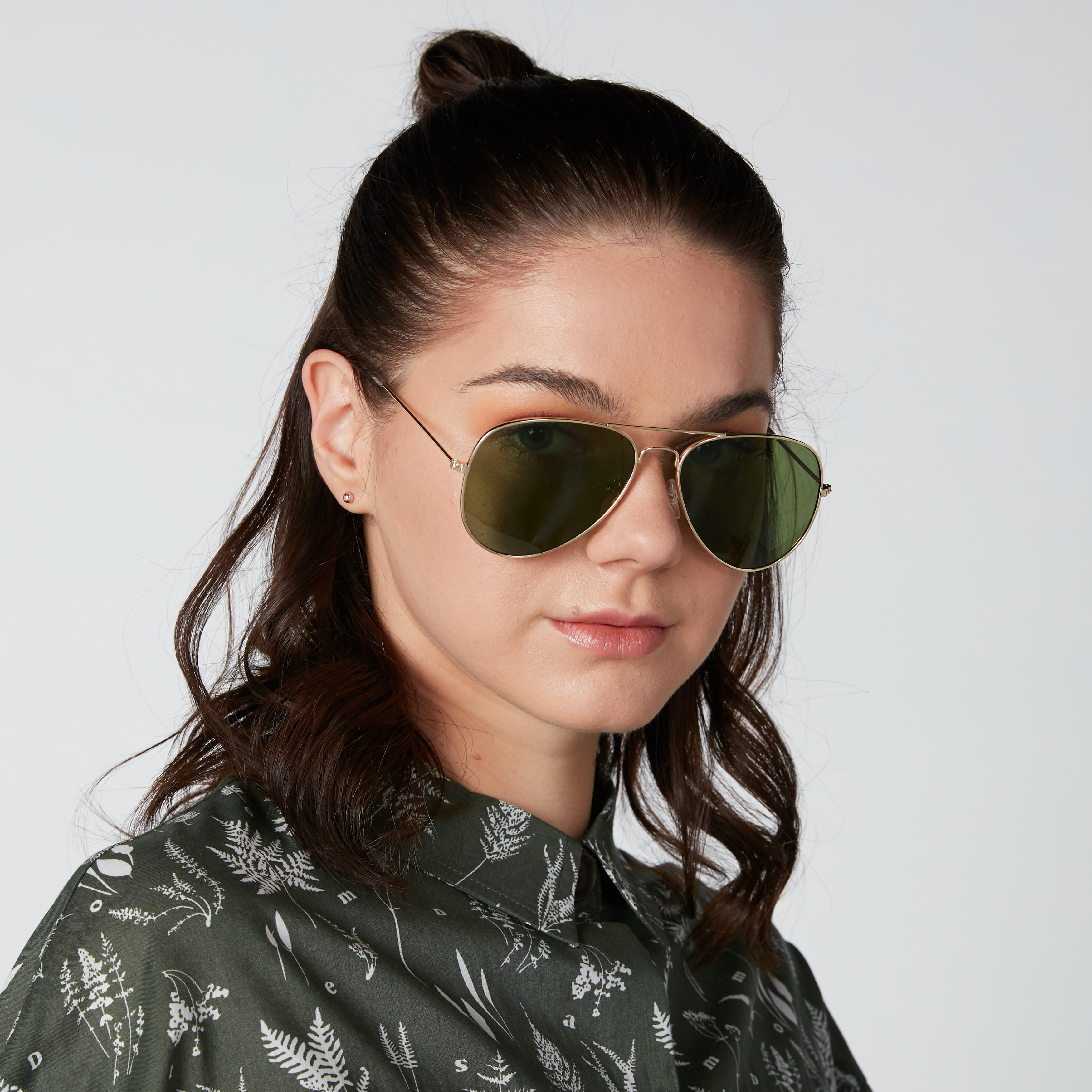 نظّارة شمسية أفياتور بإطار كامل ووسادات للأنف-women-sunglasses-image-2