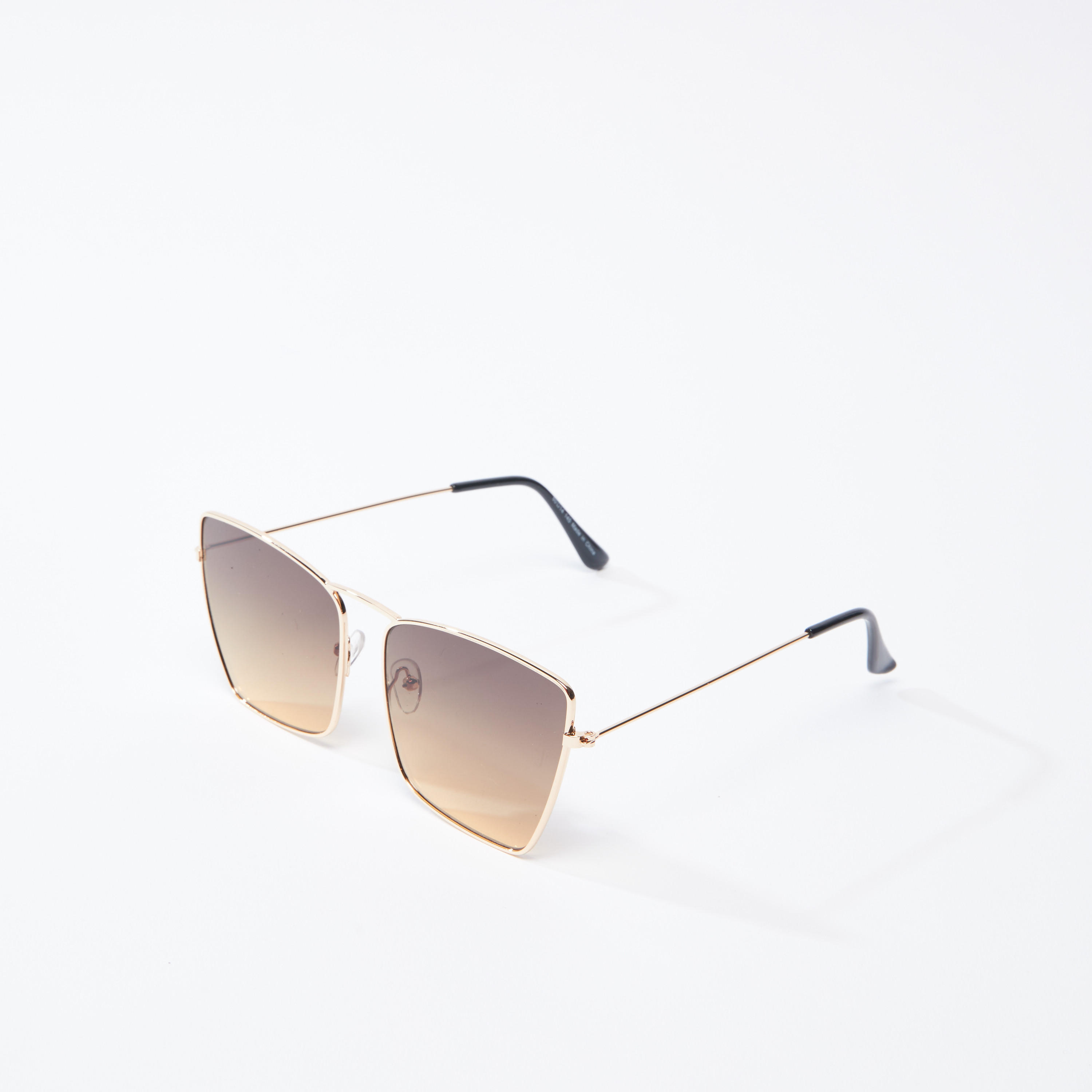 نظّارة شمسية بإطار مربّع ميتاليك-women-sunglasses-image-5