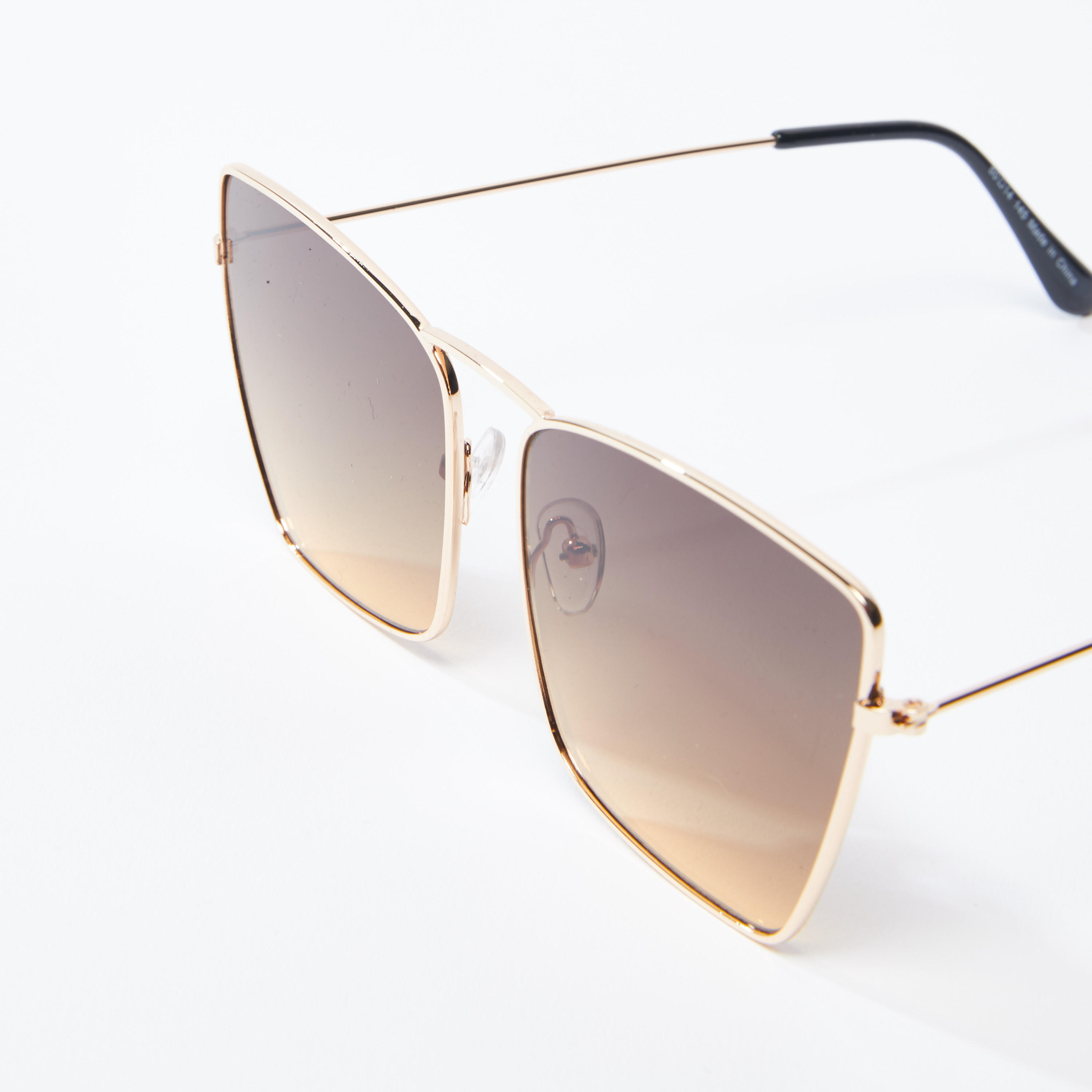 نظّارة شمسية بإطار مربّع ميتاليك-women-sunglasses-image-3
