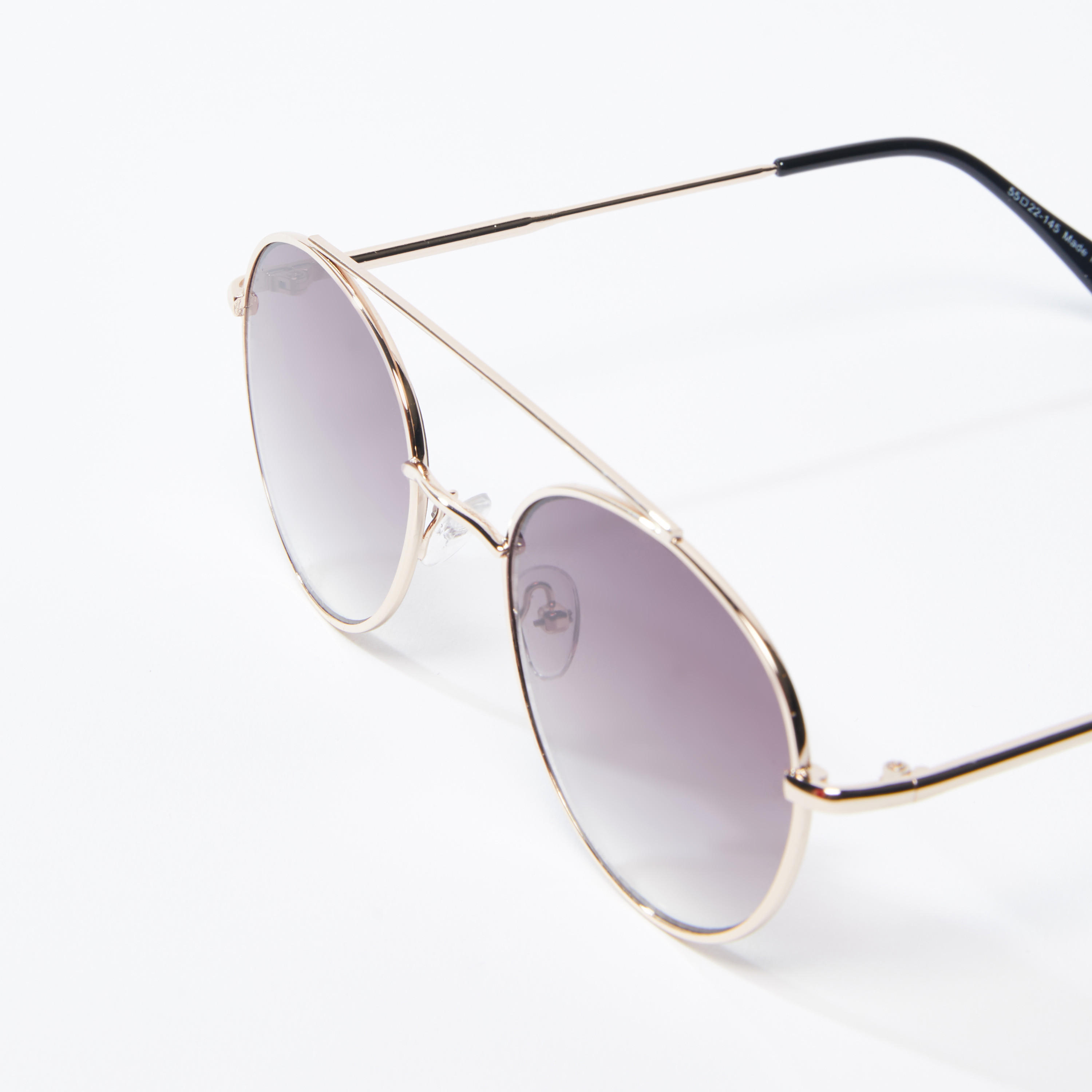نظّارة شمسية بإطار كامل ميتاليك ووسادات للأنف-women-sunglasses-image-3