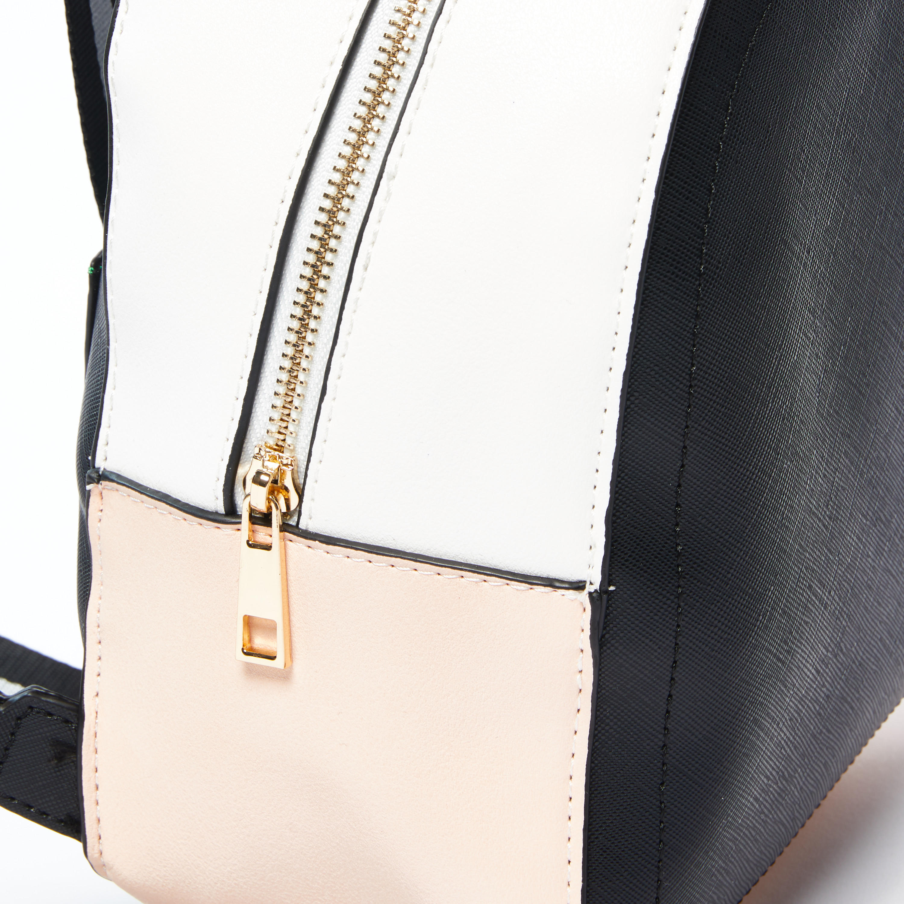 Textured Backpack with Zip Closure and Adjustable Straps-women-bagsandwallets-handbags-image-4