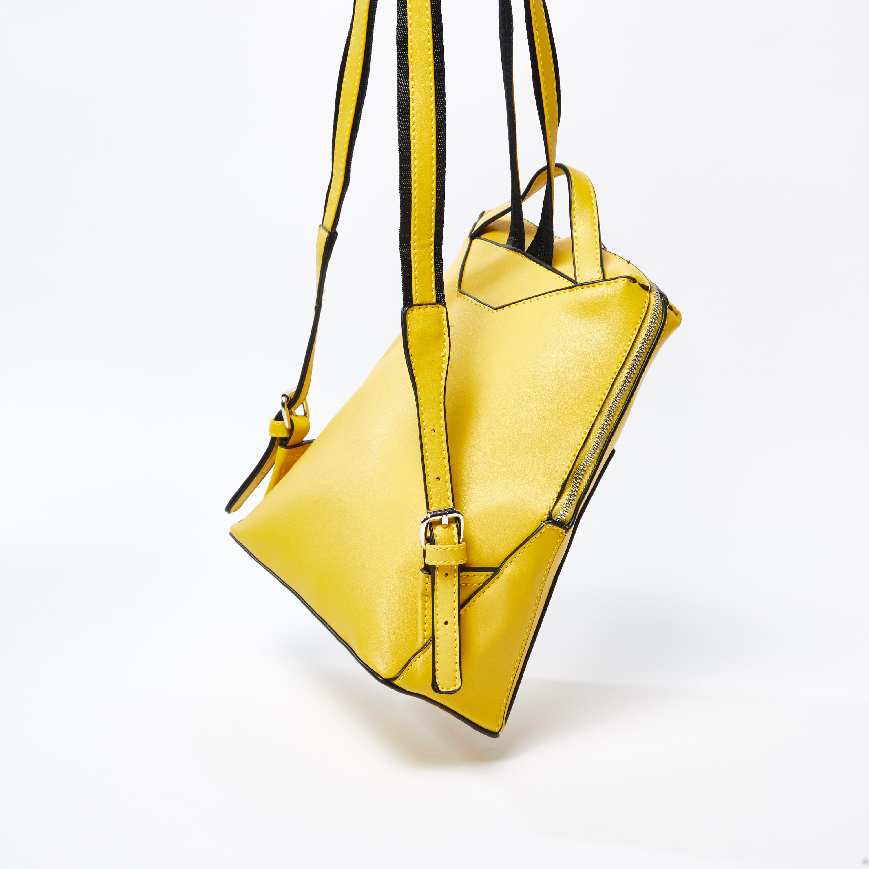حقيبة ظهر بحمالات كتف قابلة للتعديل ودرزات-women-bagsandwallets-handbags-image-3