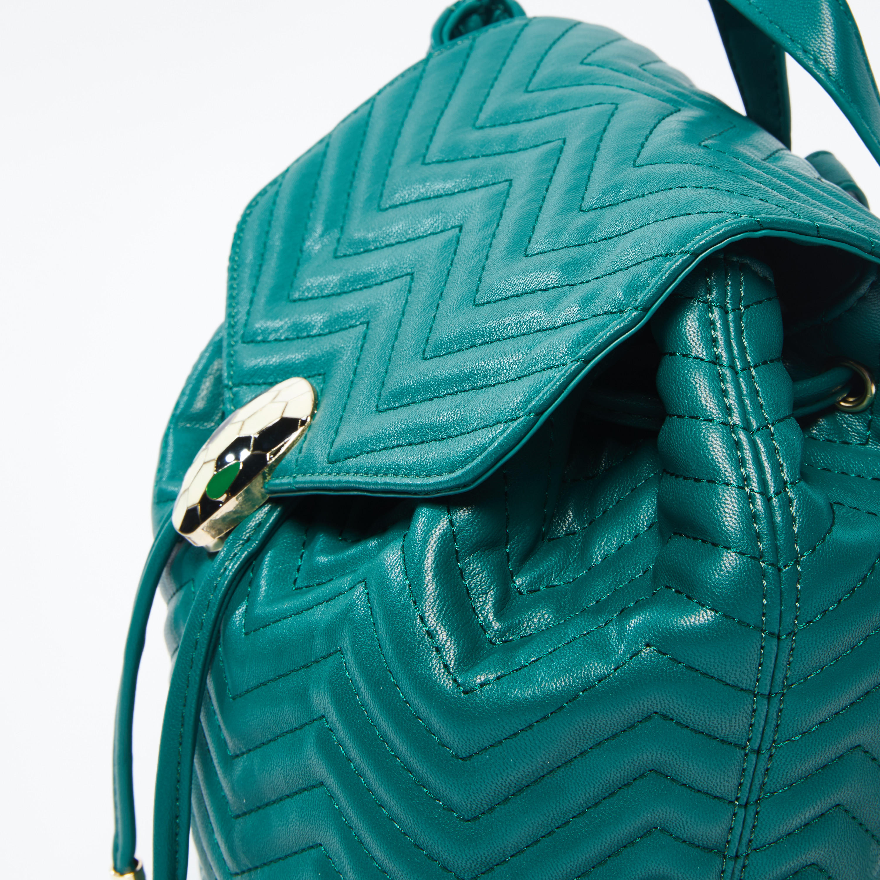 Quilted Backpack with Magnetic Snap Closure-women-bagsandwallets-handbags-image-3