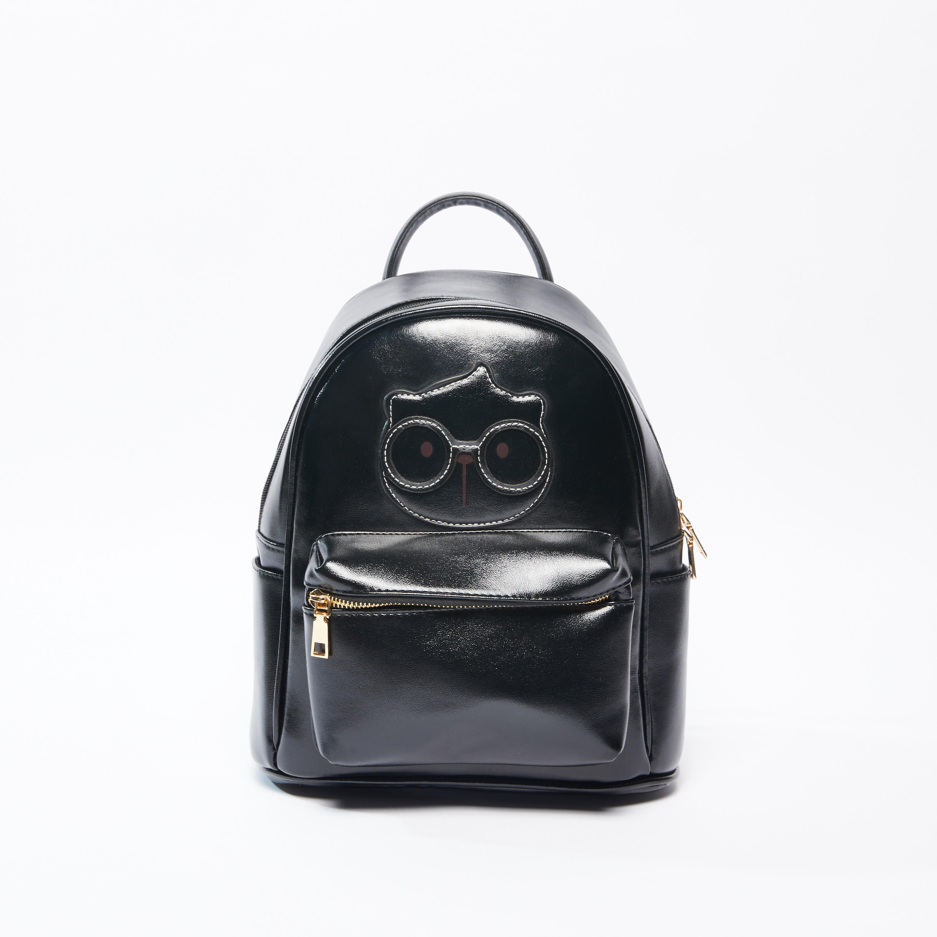 حقيبة ظهر بسحاب إغلاق وحمّالات خلفية قابلة للتعديل وتزيينات-women-bagsandwallets-handbags-image-1