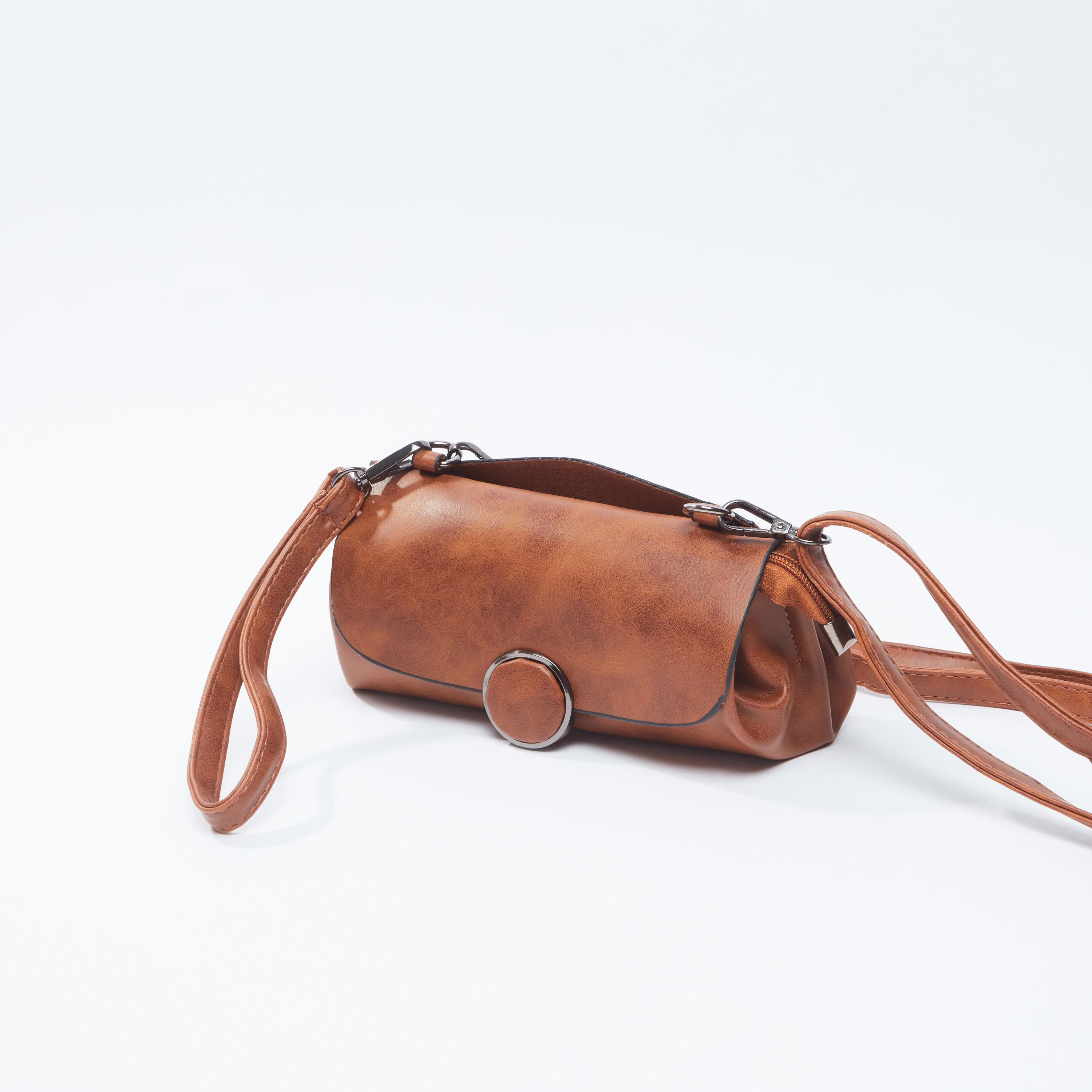 حقيبة كروس بودي بارزة الملمس بحزام قابل للفصل-women-bagsandwallets-handbags-image-1